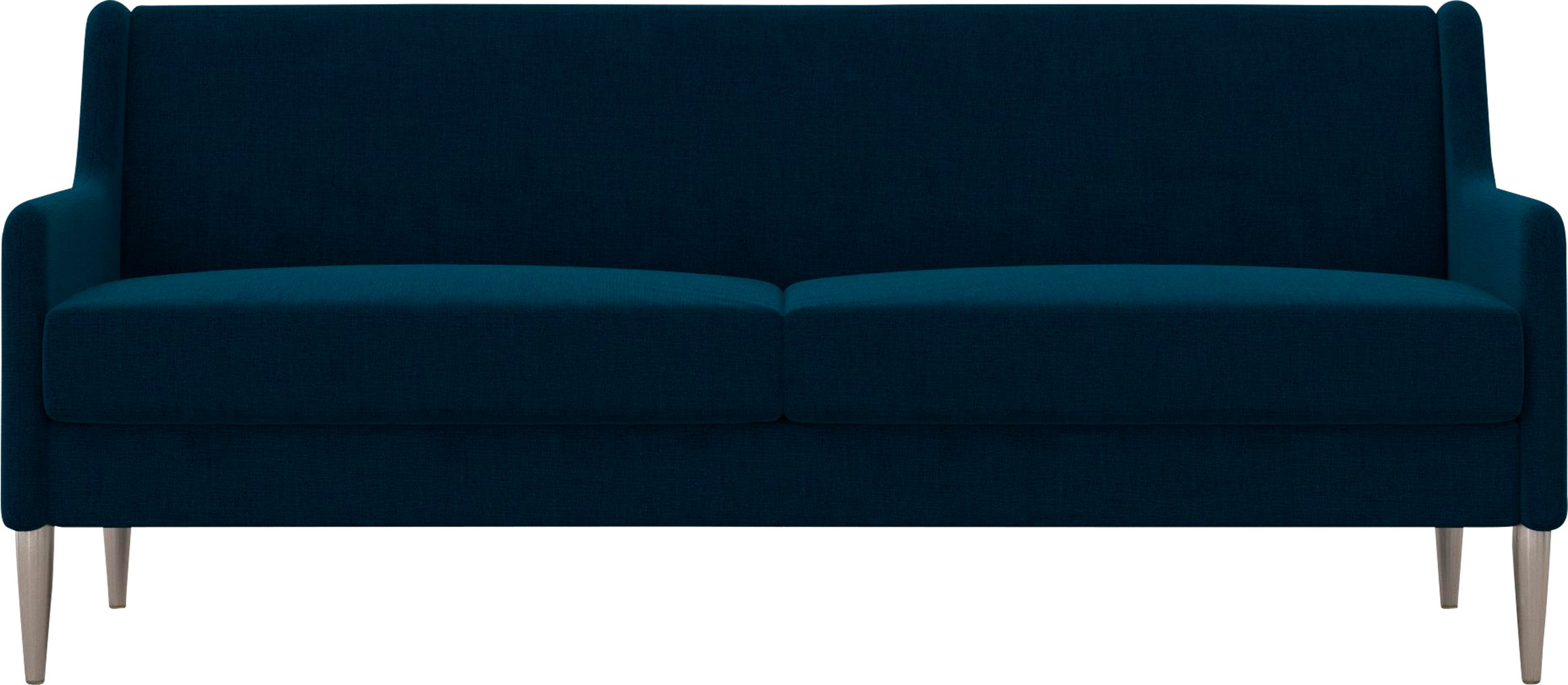 Image of Dorel Home 3-Sitzer "Virginia" Webstoff, Sitz und Rücken gepolstert, Beine aus Stahl, Sitzhöhe 42,5cm