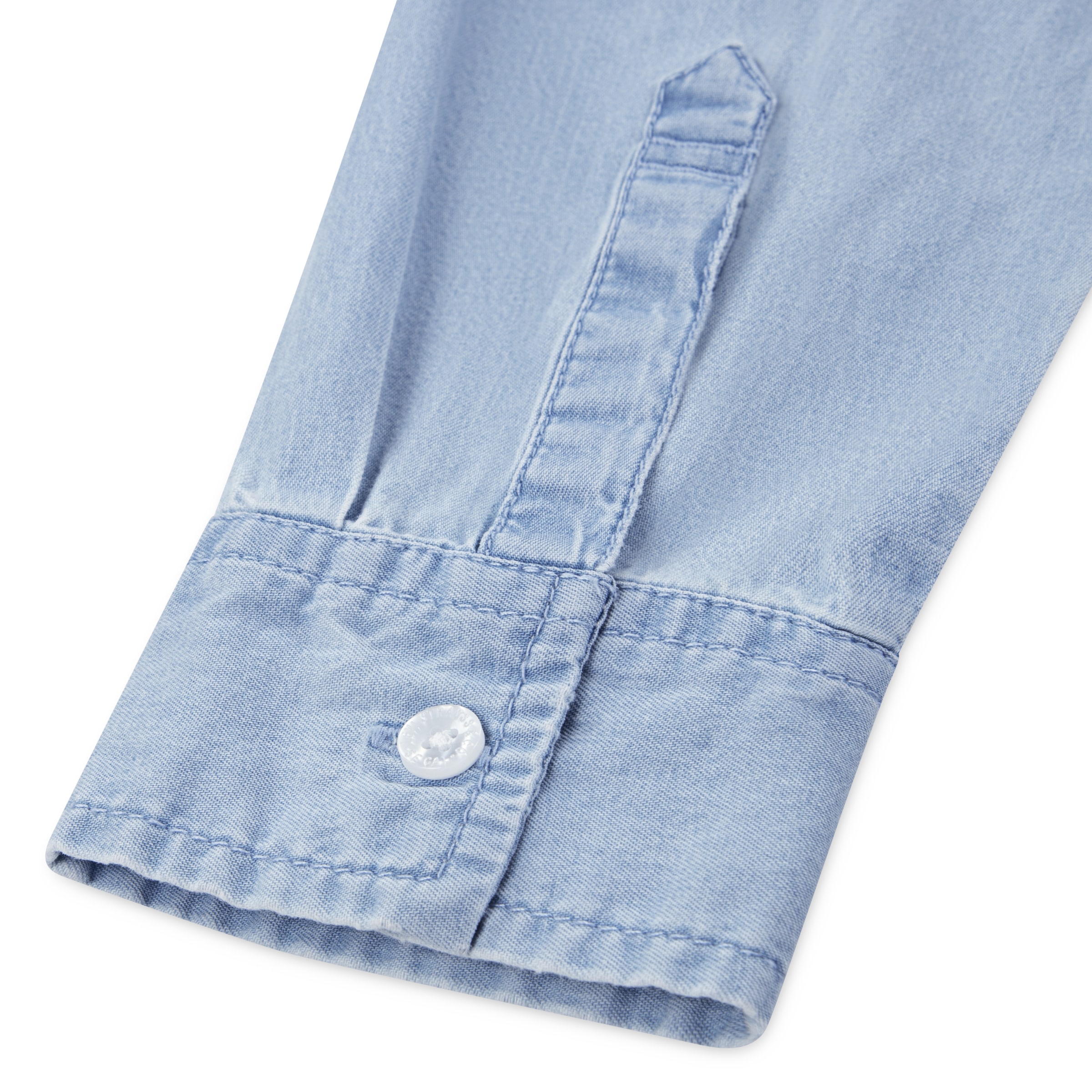 Levi's® Kids Chemise en jean »LVB BATTERY HOUSEMARK SHIRT« avec broderie logo