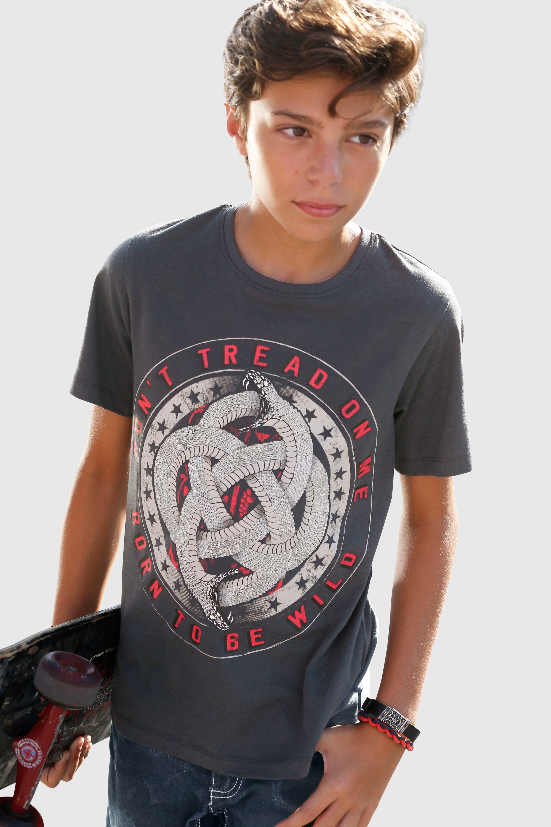 Image of KIDSWORLD T-Shirt, mit Schlangendruck bei Ackermann Versand Schweiz