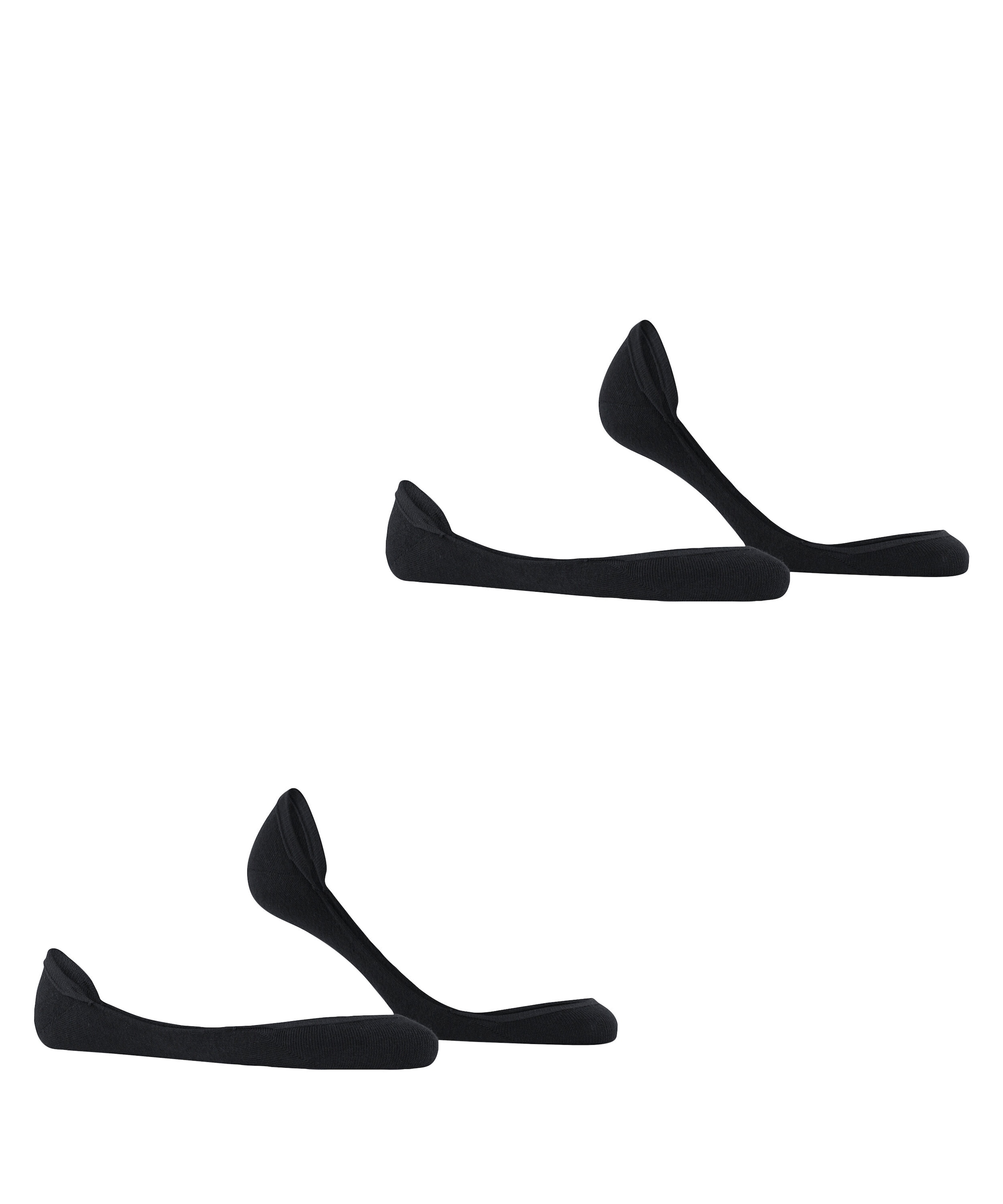 Esprit Füsslinge »Solid Low« 2 Paar,  elegant, verstärkt und aus weicher Baumwolle, dünn, Anti-Slip