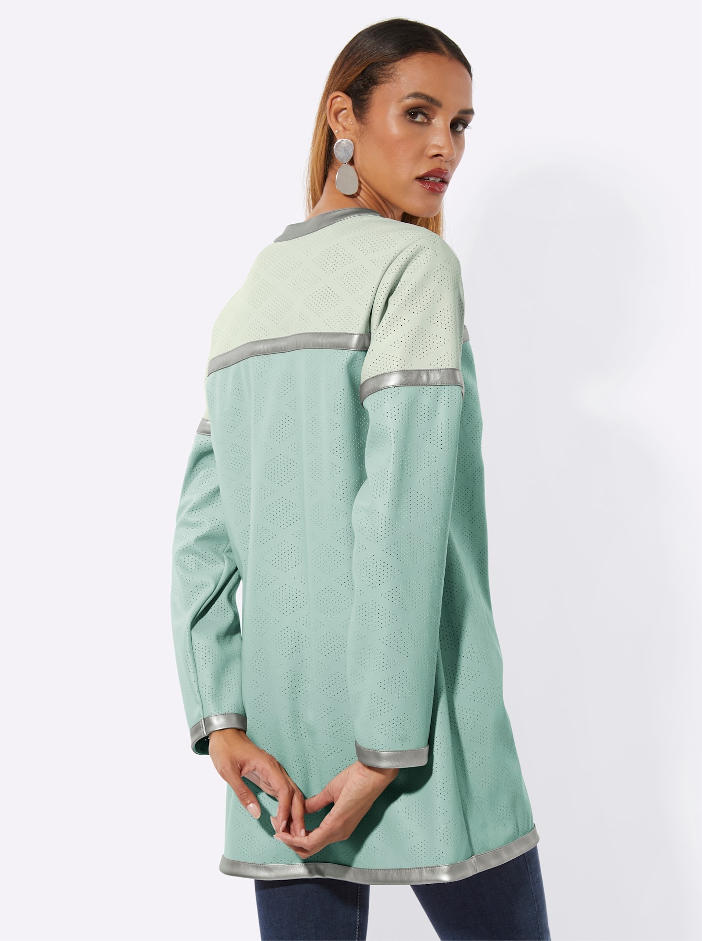 Mainpol Lederimitat-Blazer »Lederimitat-Blazer«