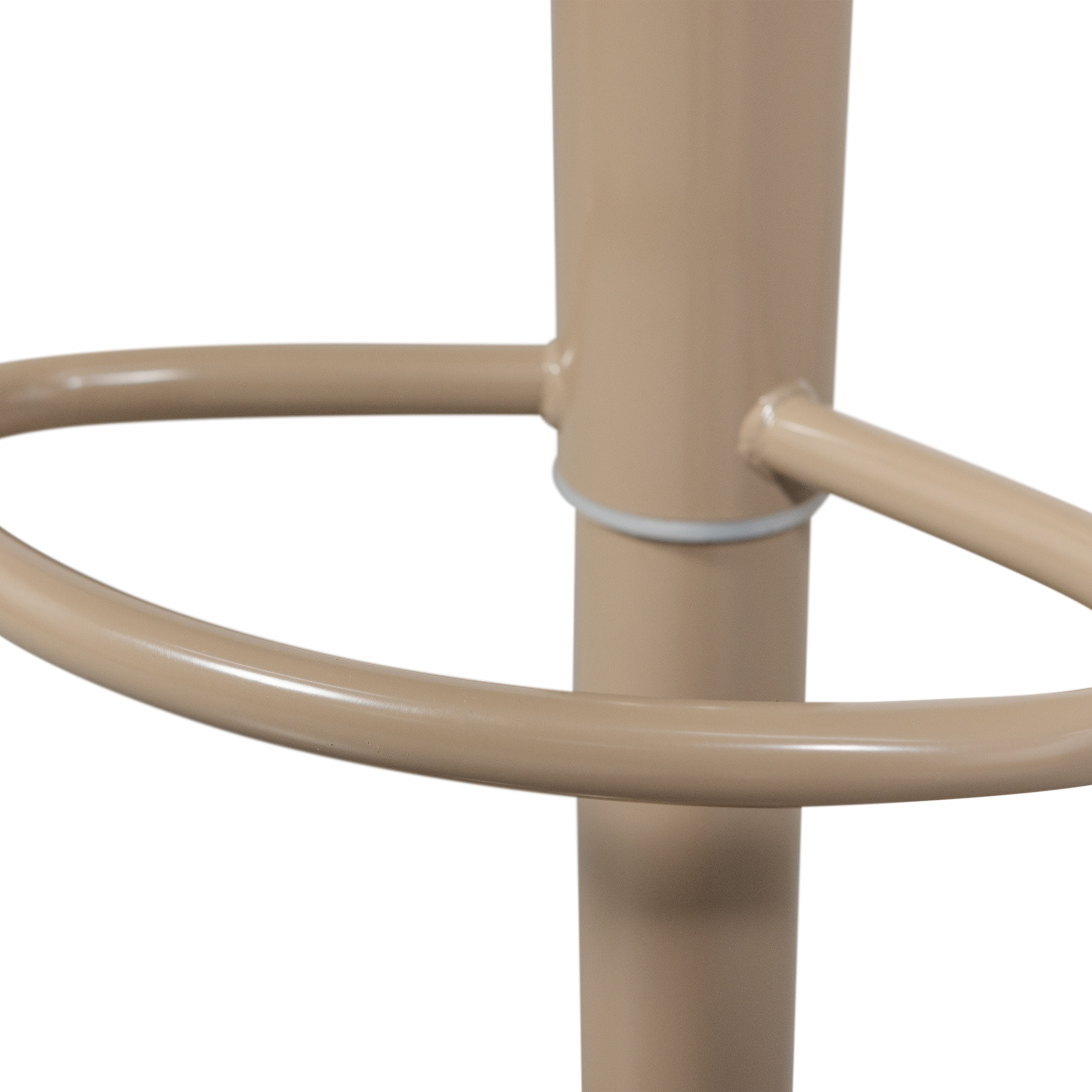 WOOOD Tabouret de bar »ISAAC BARHOCKER METALL KUPFER« Le tabouret de bar WOOOD Isaac offre réglage en hauteur et repose-pieds