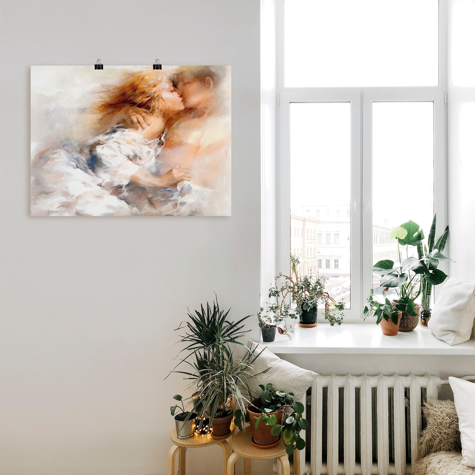 Artland Fresque murale »Leidenschaftlich« 1 cuis tlg. als Leinwandbild, Poster in verschied. Grössen