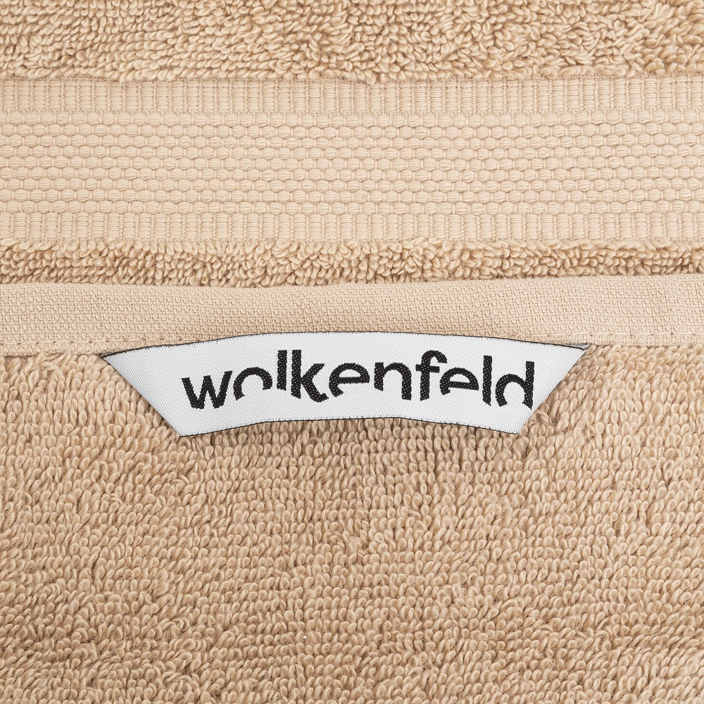 Wolkenfeld Handtuch Set "Premium Low-Twist Baumwolle 550 g/m² – 6-teiliges Bade-Set" 6 tlg. Frottier 2 Duschtücher 70×140 cm & 4 Handtücher 50×100 cm