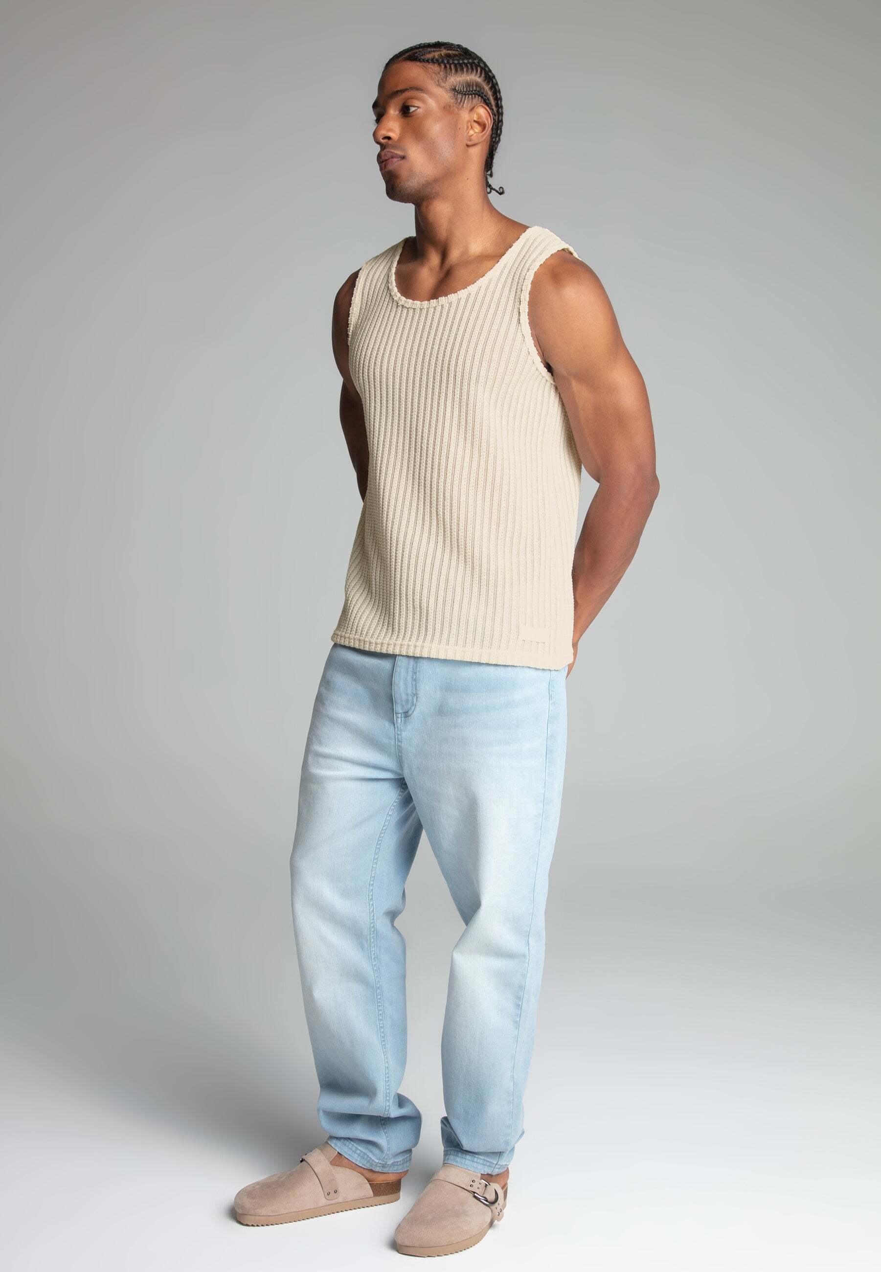 Siksilk Kurzarmshirt »Siksilk Top Textured Vest«