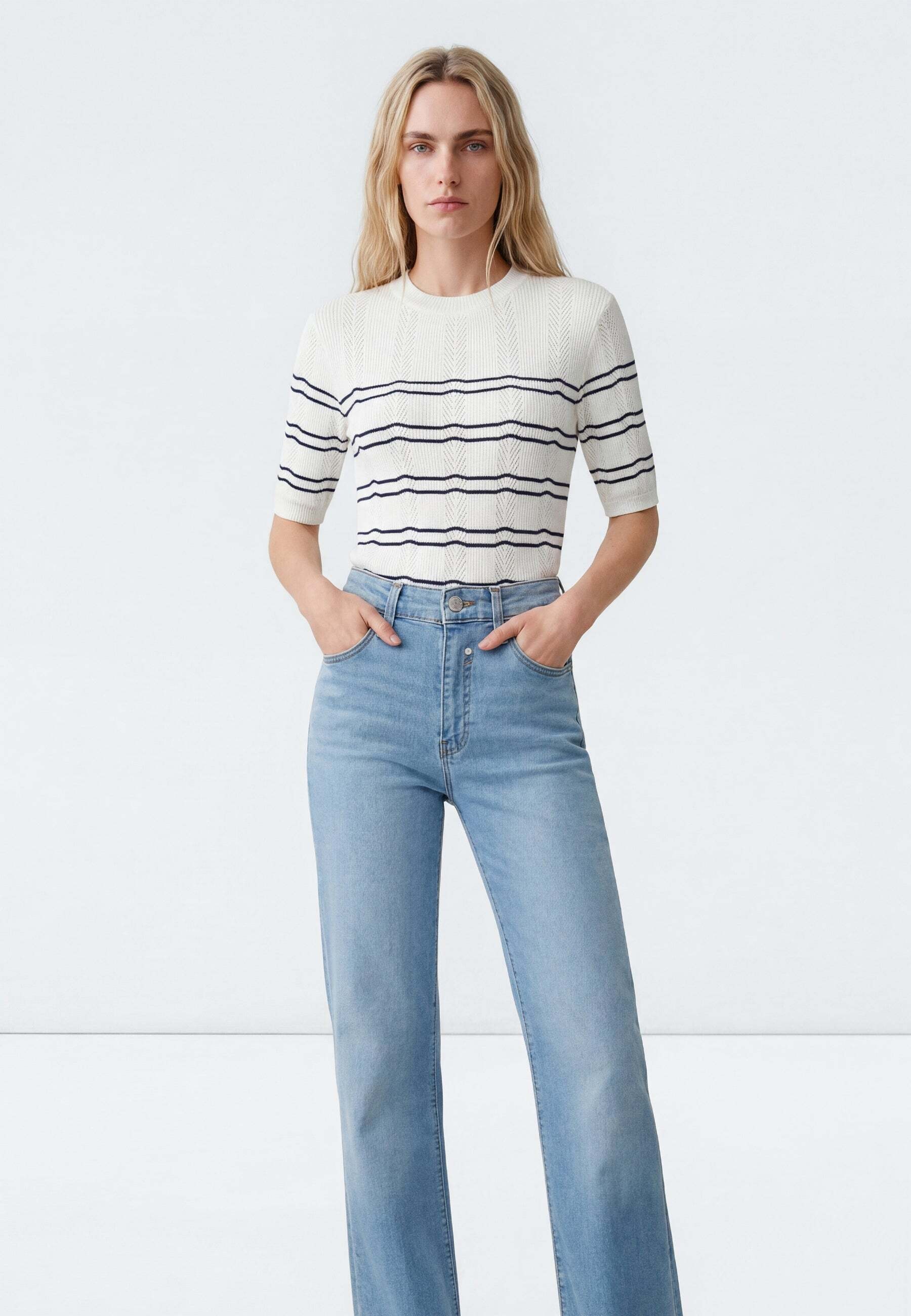 Mavi T-Shirt »Mavi T-Shirt Short Sleeve Tricot«