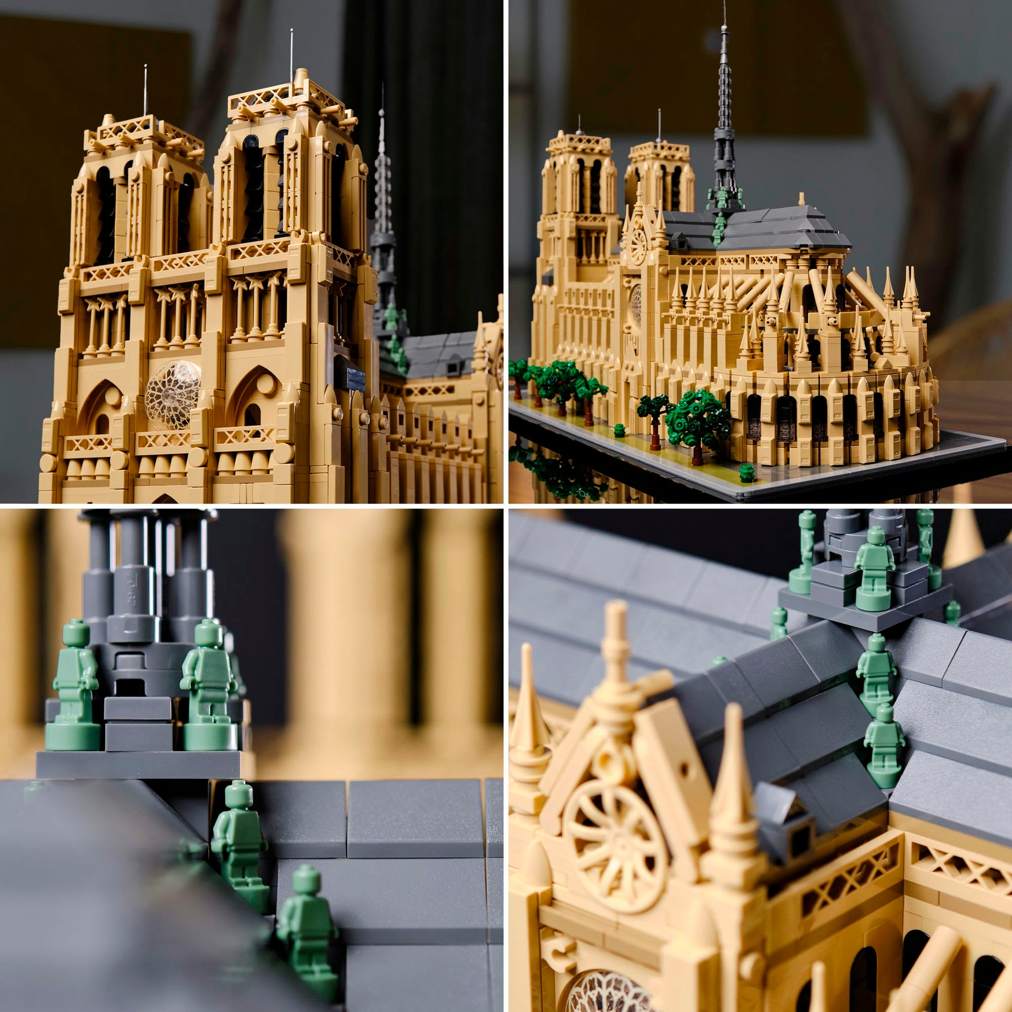 LEGO® Pions de construction »Notre-Dame de Paris (21061), LEGO Architecture« Made in Europe
