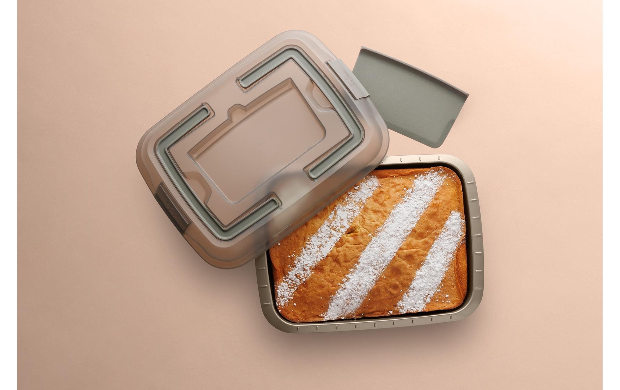 BergHOFF Backform »Leo Balance mit Deckel und Spatel 38.5 x 29 cm« Kuchenbackform-Set