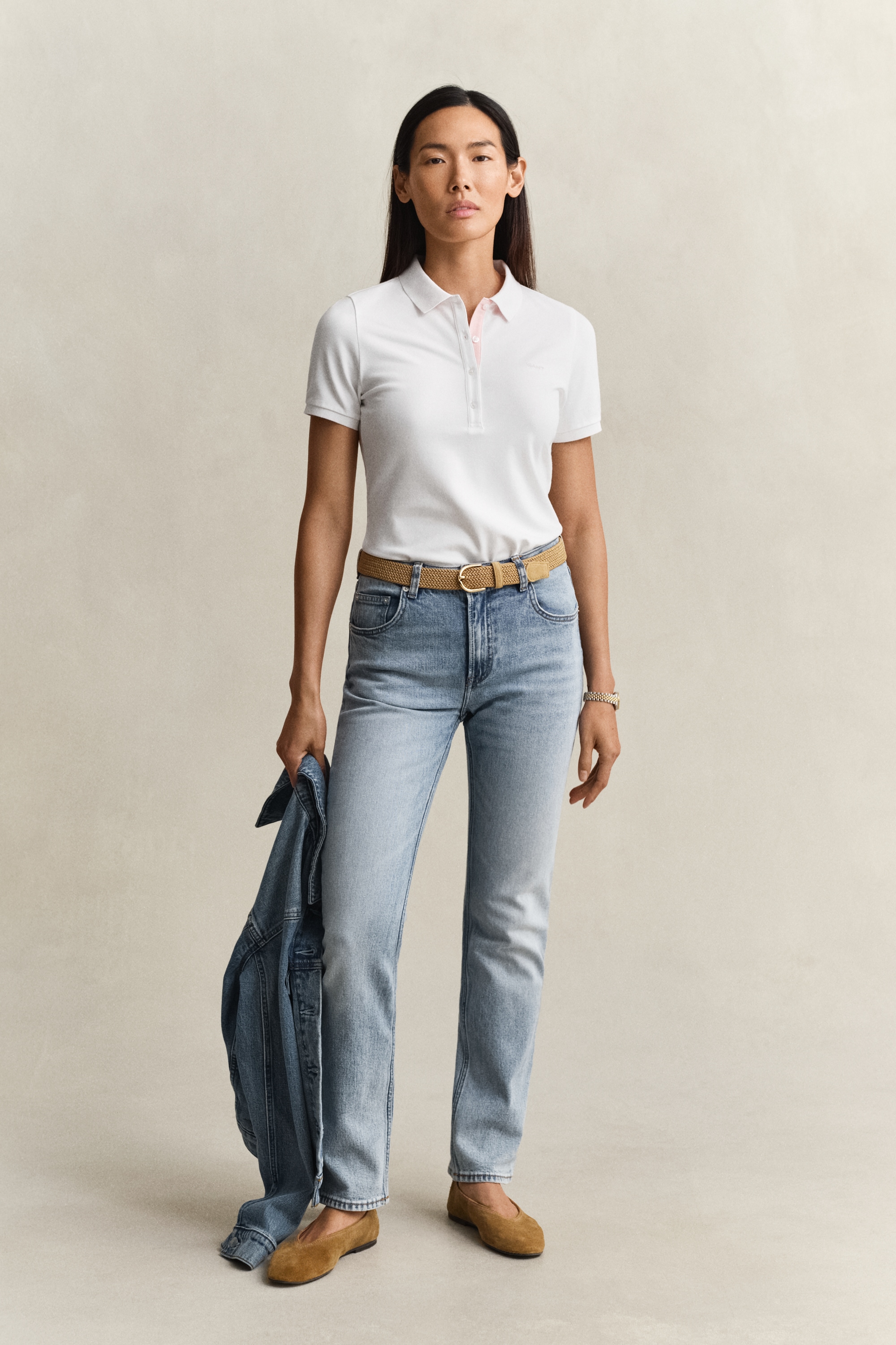 Gant Poloshirt »SLIM CONTRAST COLOR« Slim fit mit Polokragen
