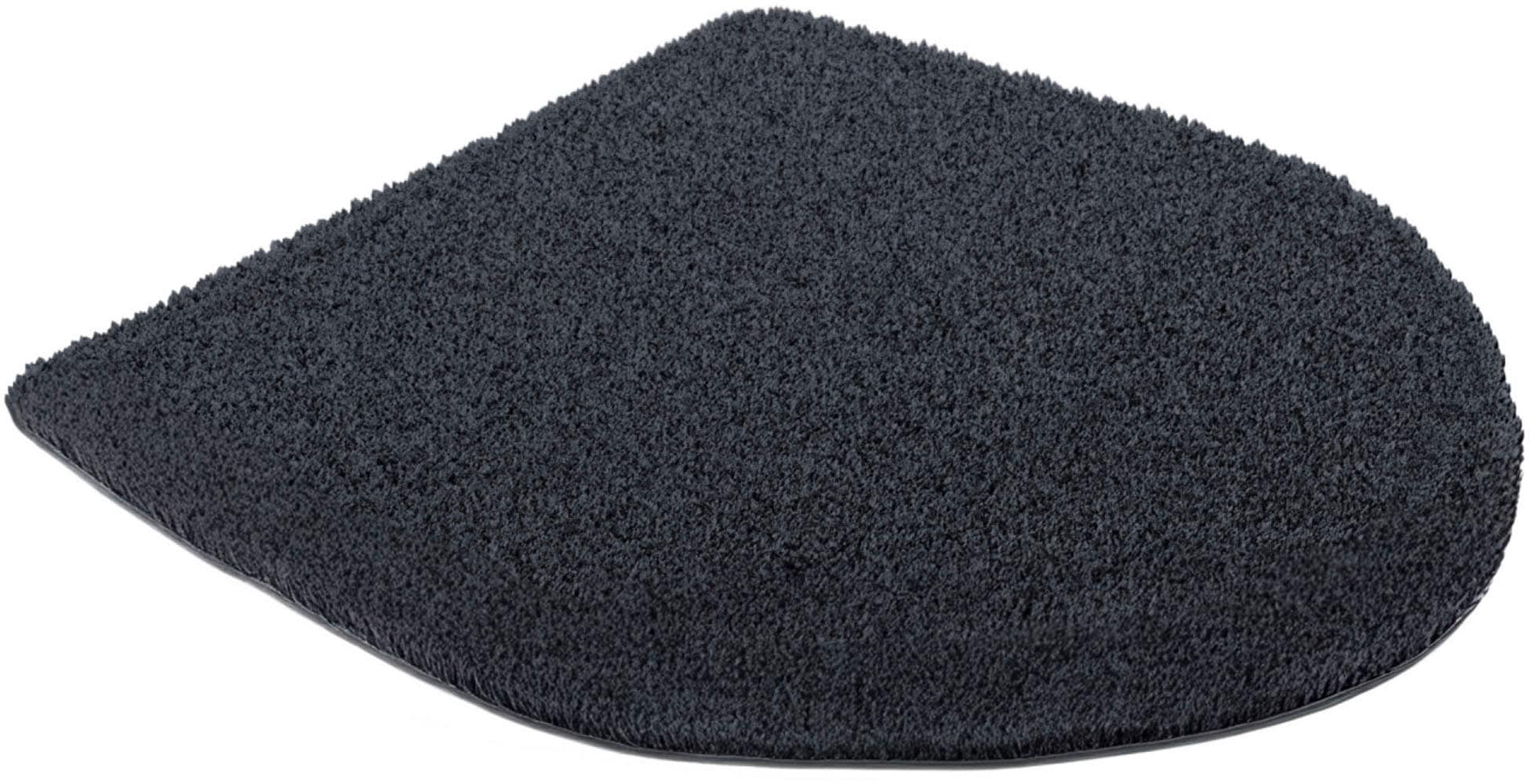 Bruno Banani Badematte »Danny«, rutschhemmend beschichtet, schnell trocknend, Made in Europe, einfarbiger Badteppich