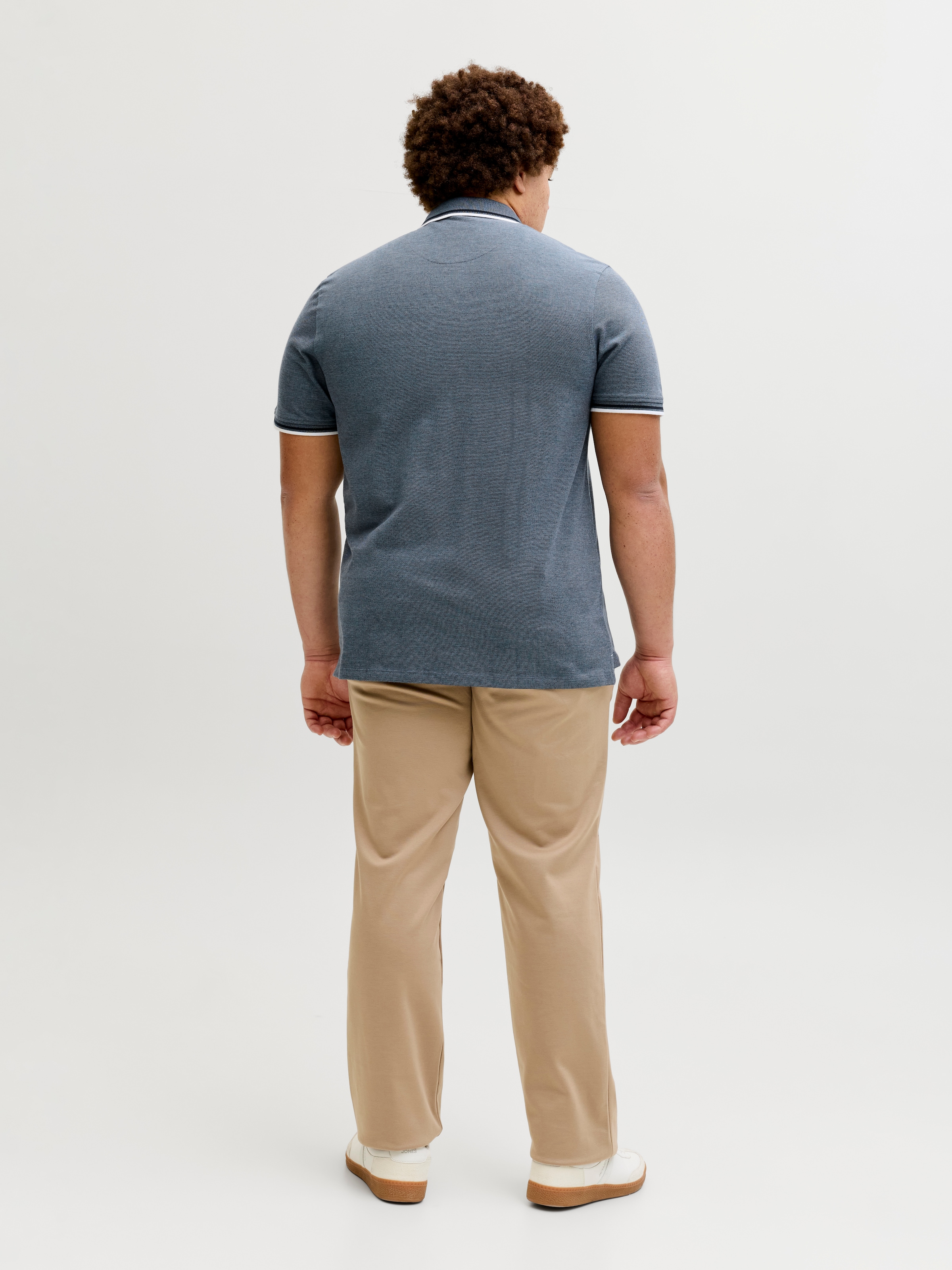 Jack & Jones PlusSize »JJEPAULOS POLO SS NOOS PLS« coton, coupe régulière