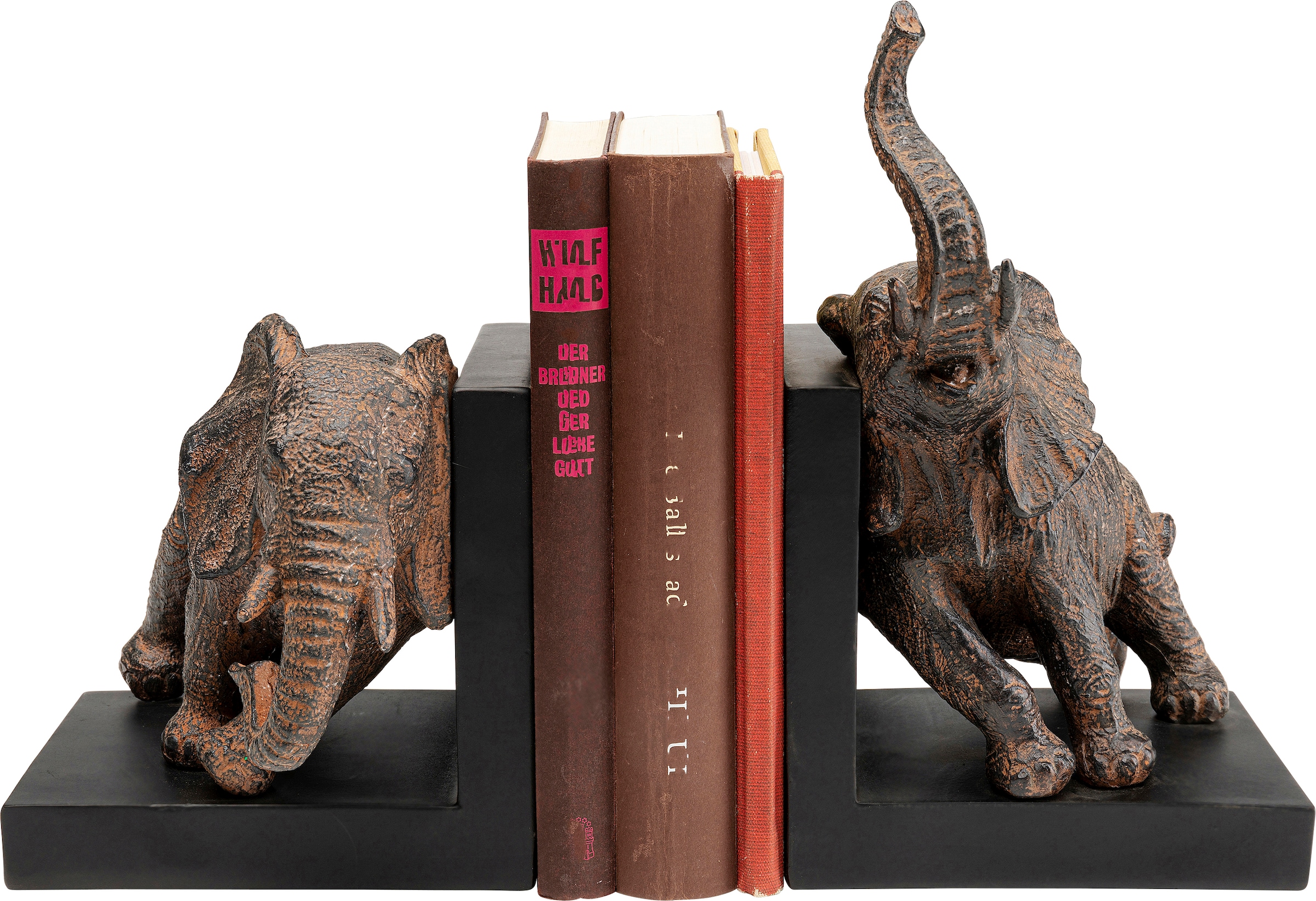 Kare Design Serre-livres »Elephants 42« aus Polyresin