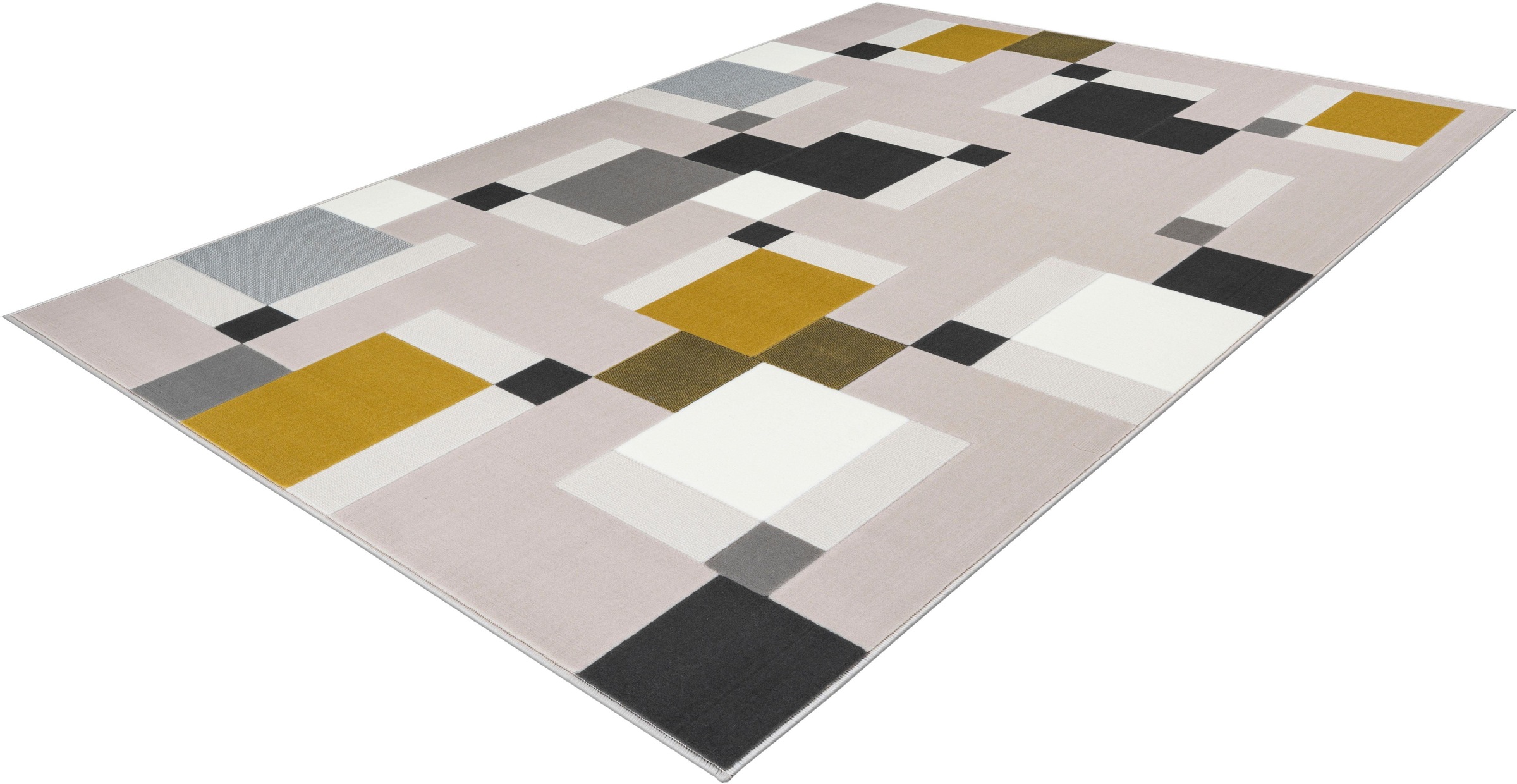 Image of calo-deluxe Teppich »Lissy 325«, rechteckig, 10 mm Höhe, Retro-Optik, Kurzflor, Wohnzimmer bei Ackermann Versand Schweiz