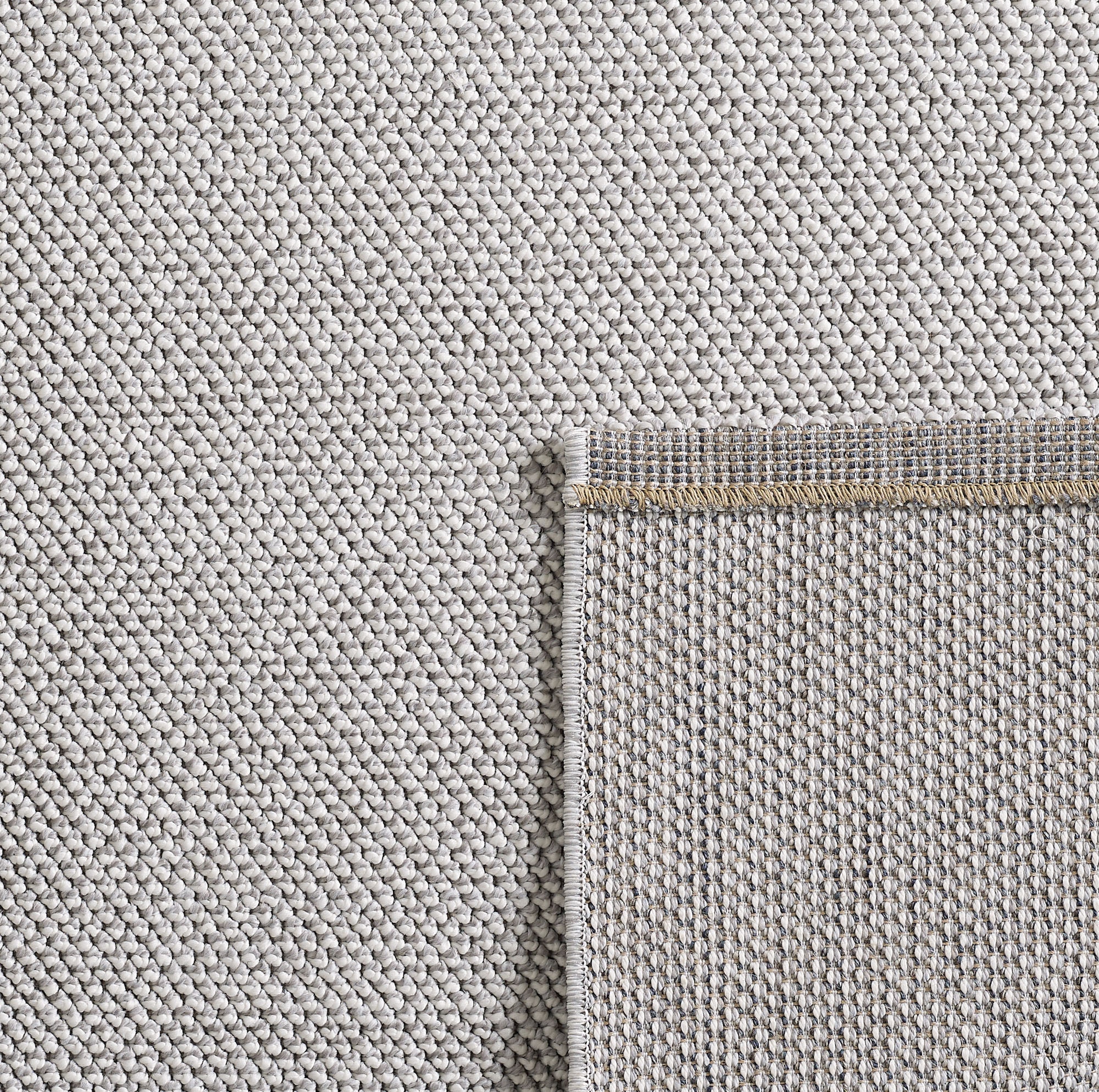 Ayyildiz Teppiche Teppich »LOOM 4300  , auch als Läufer und in Rund« rechteckig 7 mm Höhe Kurzflor, grobe Schlingen Struktur, pflegeleicht, strapazierfähig