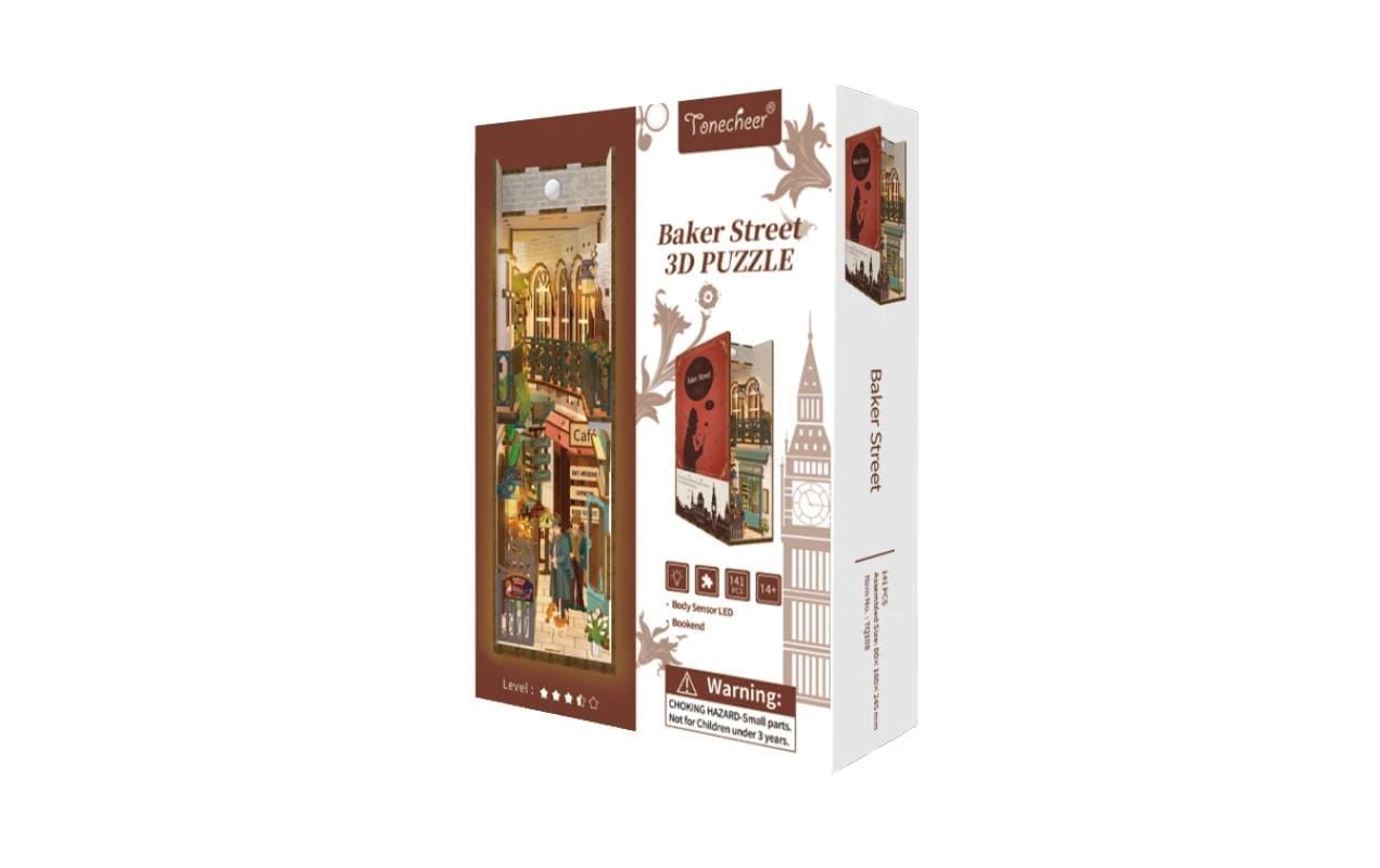   Modellbausatz »Tonecheer Book Nook Baker Street« 141 Stk. tlg.