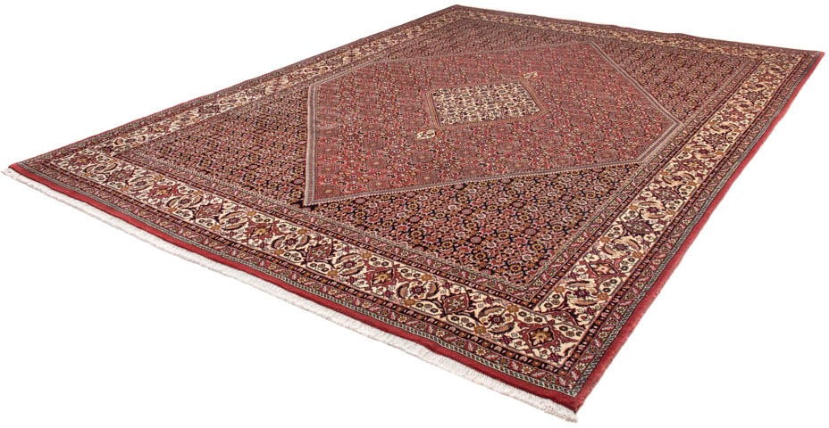 Image of morgenland Orientteppich »Perser - Bidjar - 338 x 250 cm - braun«, rechteckig, 15 mm Höhe, Wohnzimmer, Handgeknüpft, Einzelstück mit Zertifikat bei Ackermann Versand Schweiz