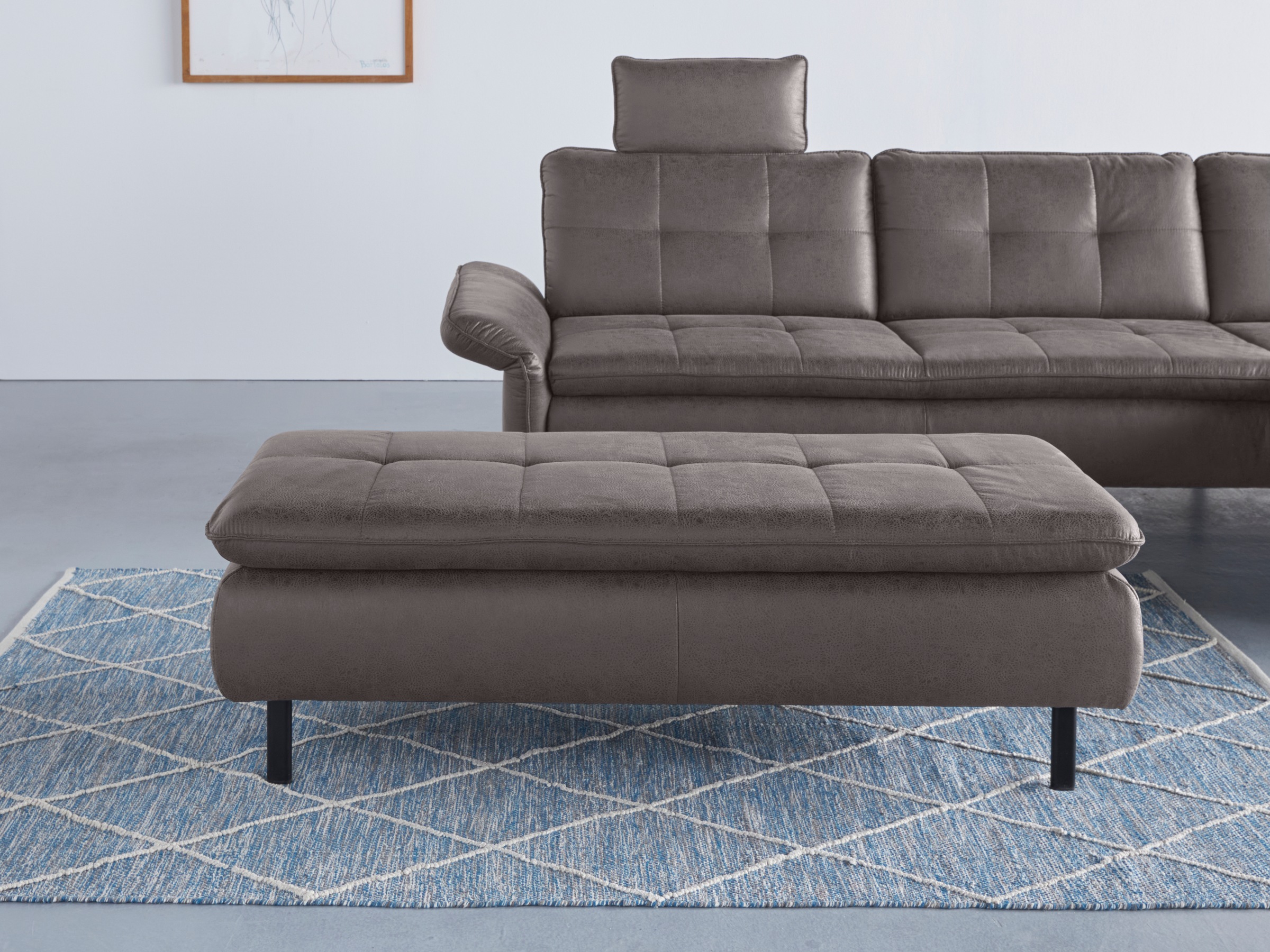 INOSIGN Hockerbank »Birkholm«, passend zur Serie "Birkholm", B/T/H: 137/65/44 cm