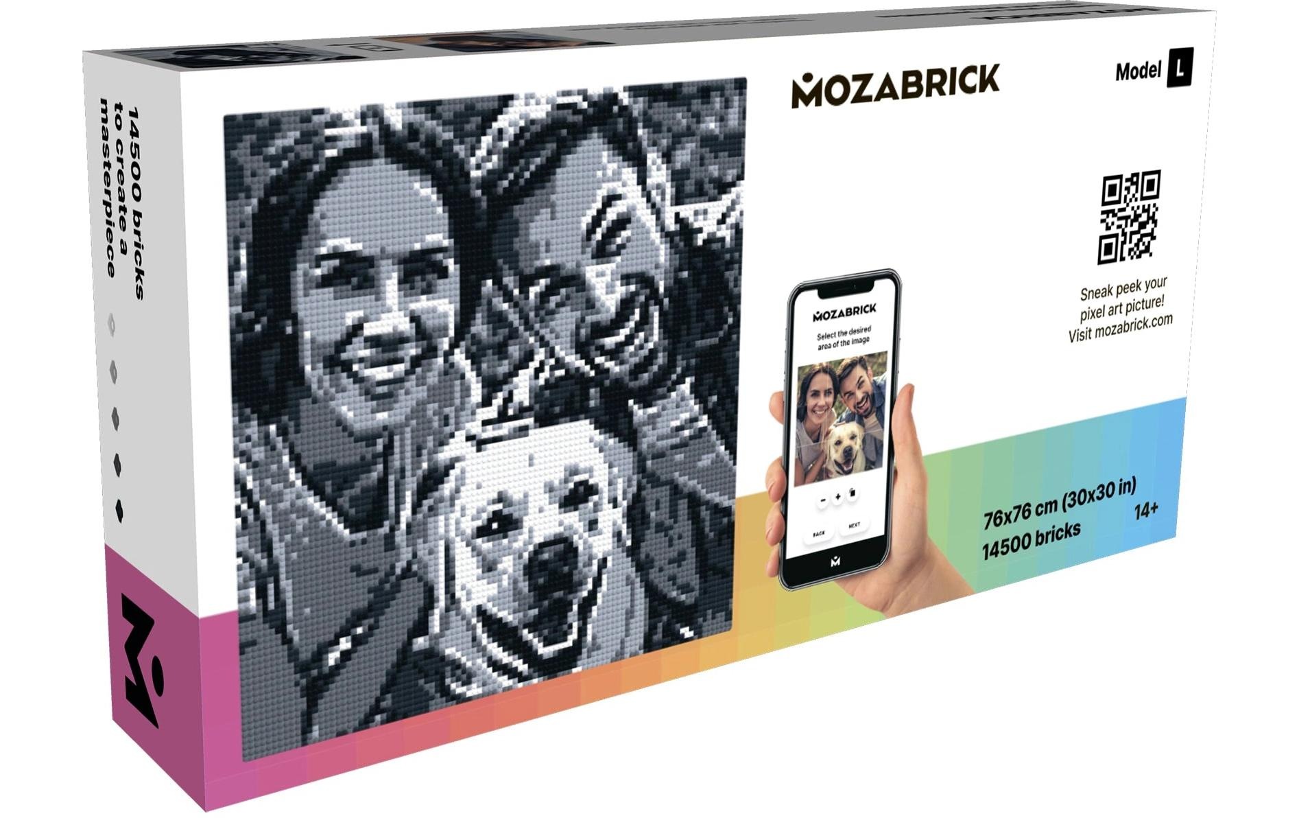   Spielbausteine »Mosaik, L Monochrom«