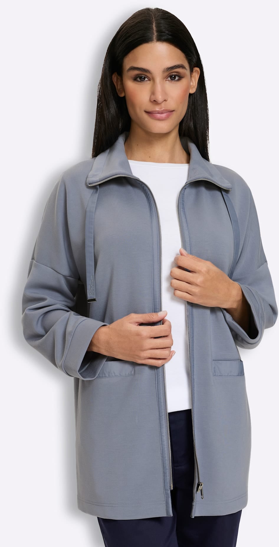 heine Shirtjacke »Sweatshirtjacke« 1