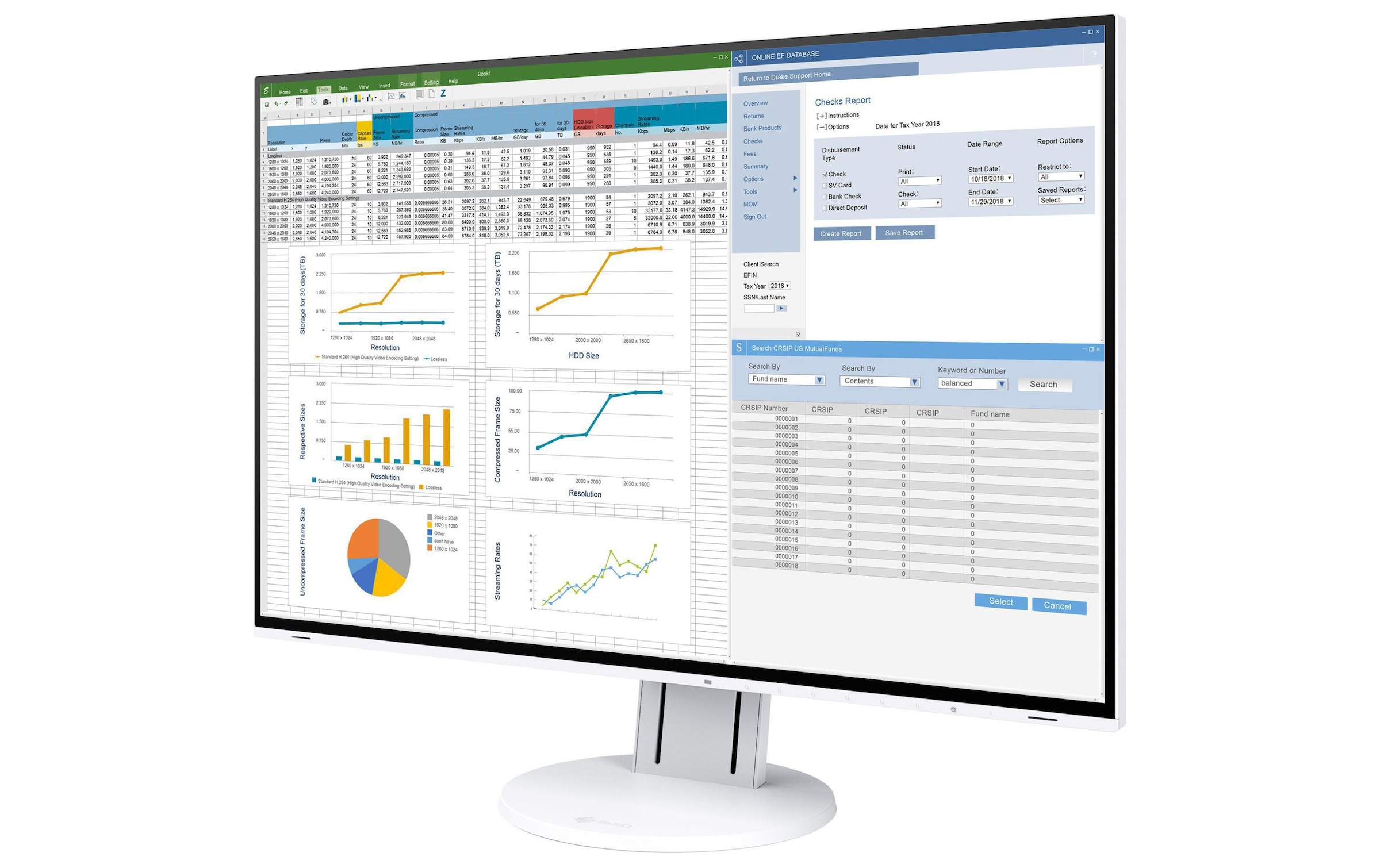 Eizo LCD-Monitor »EV2457W«, 61 cm/24 Zoll, 1920 x 1200 px, WUXGA