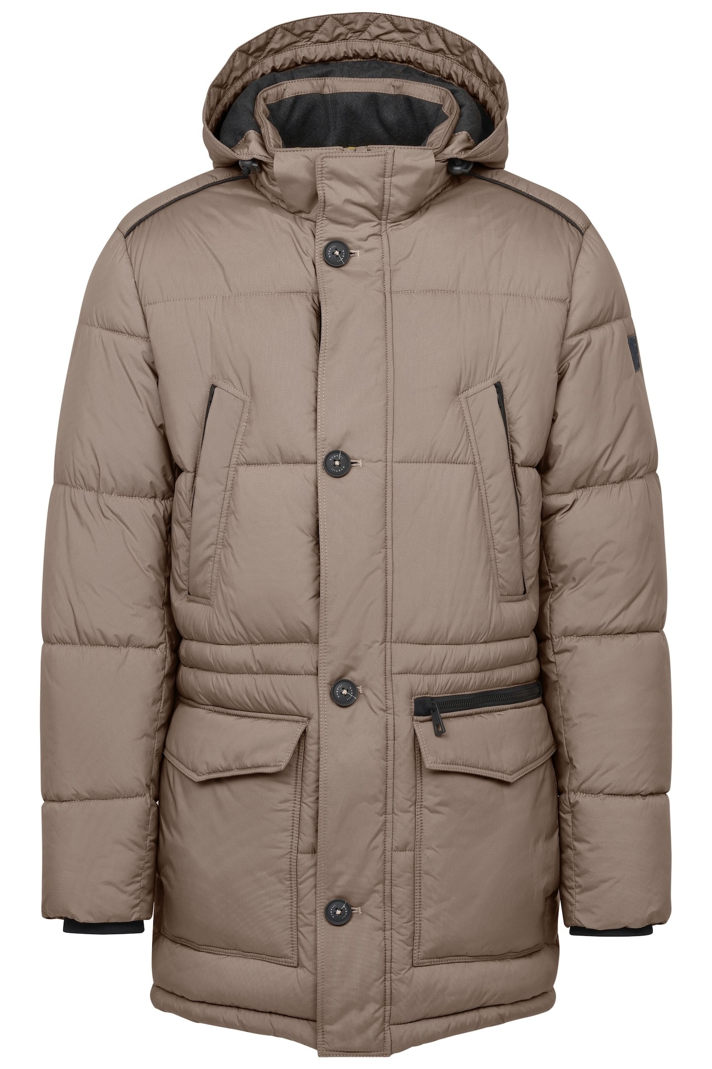 Image of bugatti Kurzjacke mit Kapuze mit Stehkragen
