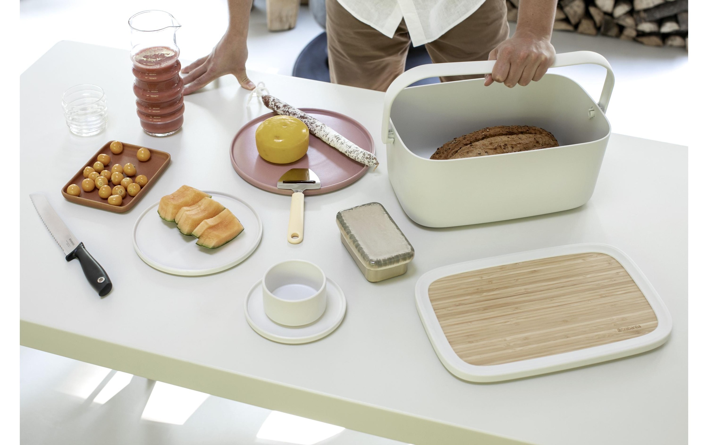 Brabantia Brotkasten »Nic«, (1 tlg.), Holzart: Bambus (China)