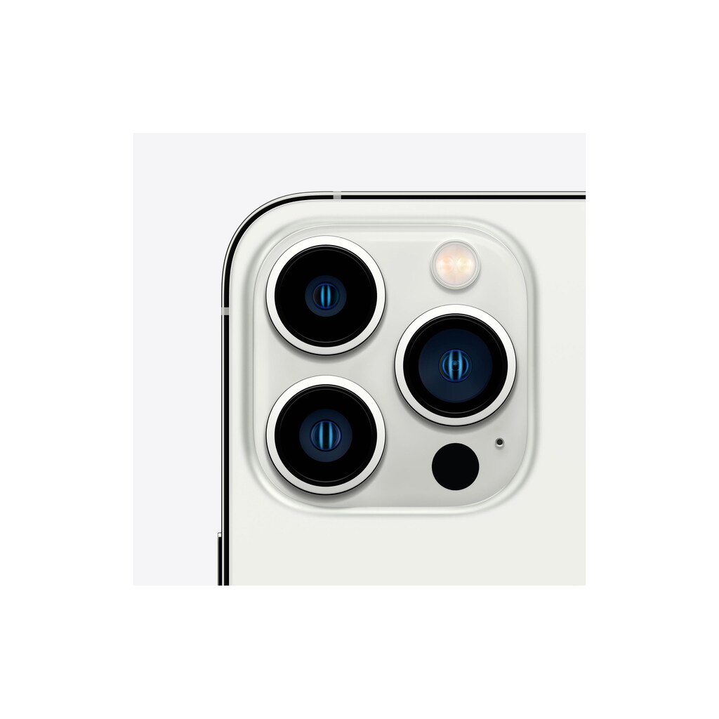 Apple Smartphone »iPhone 13 Pro Max, 128 GB«, Silberfarben, 17,01 cm/6,7 Zoll, 12 MP Kamera