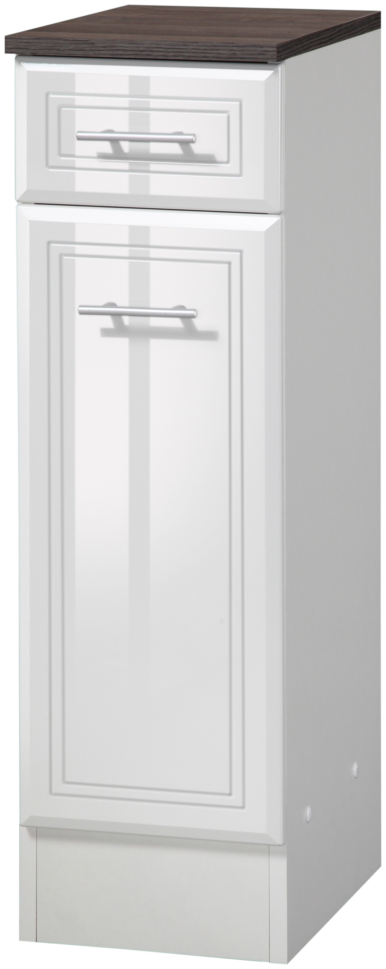 Image of HELD MÖBEL Unterschrank »Neapel«, Breite 25 cm, mit Hochglanzfronten und eleganter Fräsung bei Ackermann Versand Schweiz