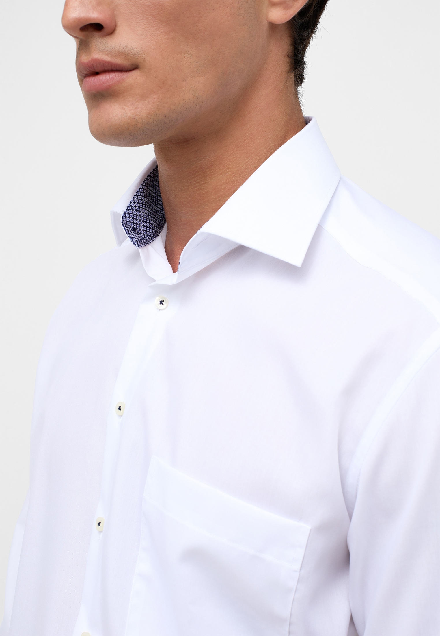 Eterna Langarmhemd »COMFORT FIT«, NON IRON (bügelfrei)