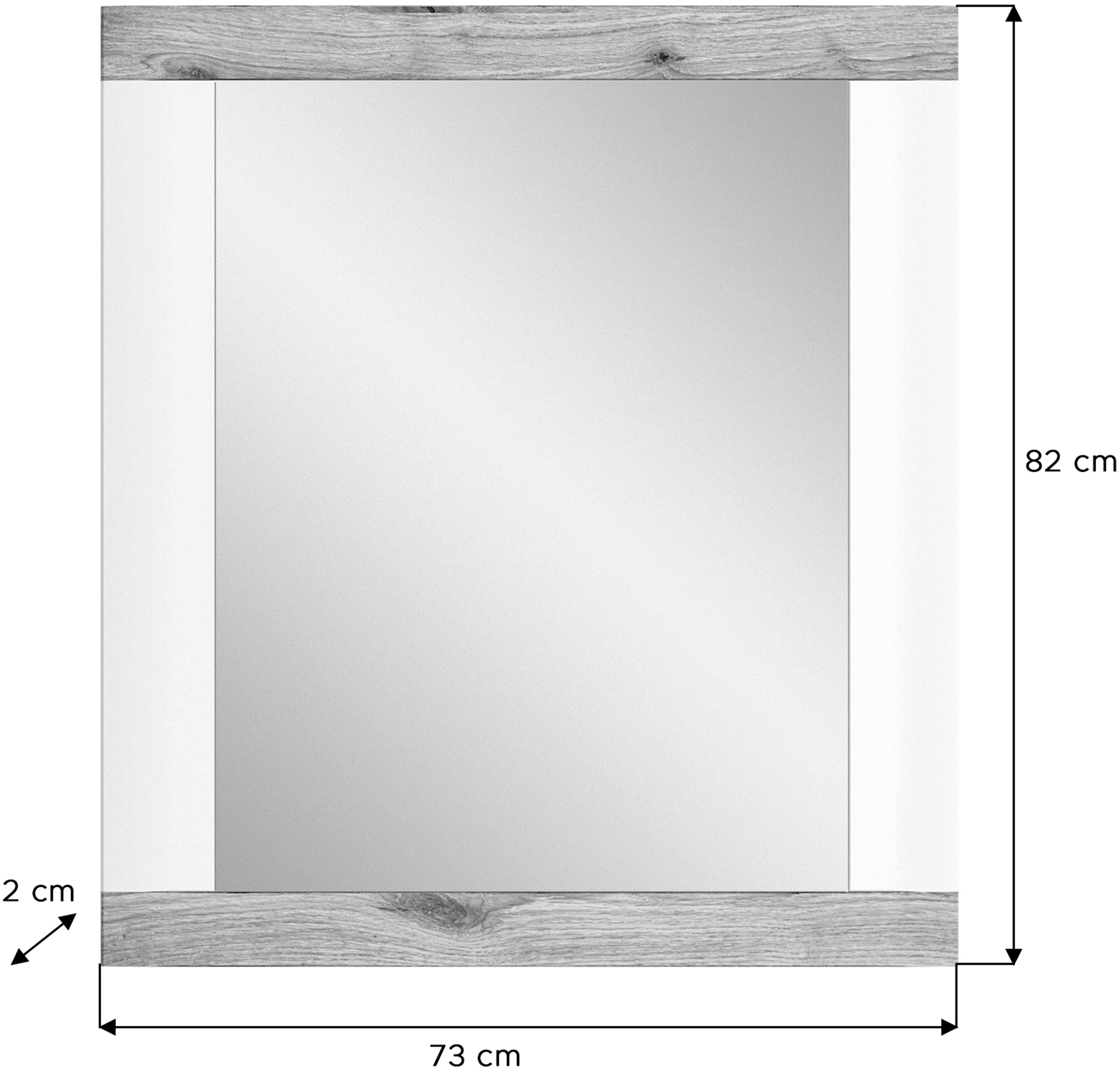 Home affaire Garderobenspiegel »Landsby«, Breite ca. 73 cm