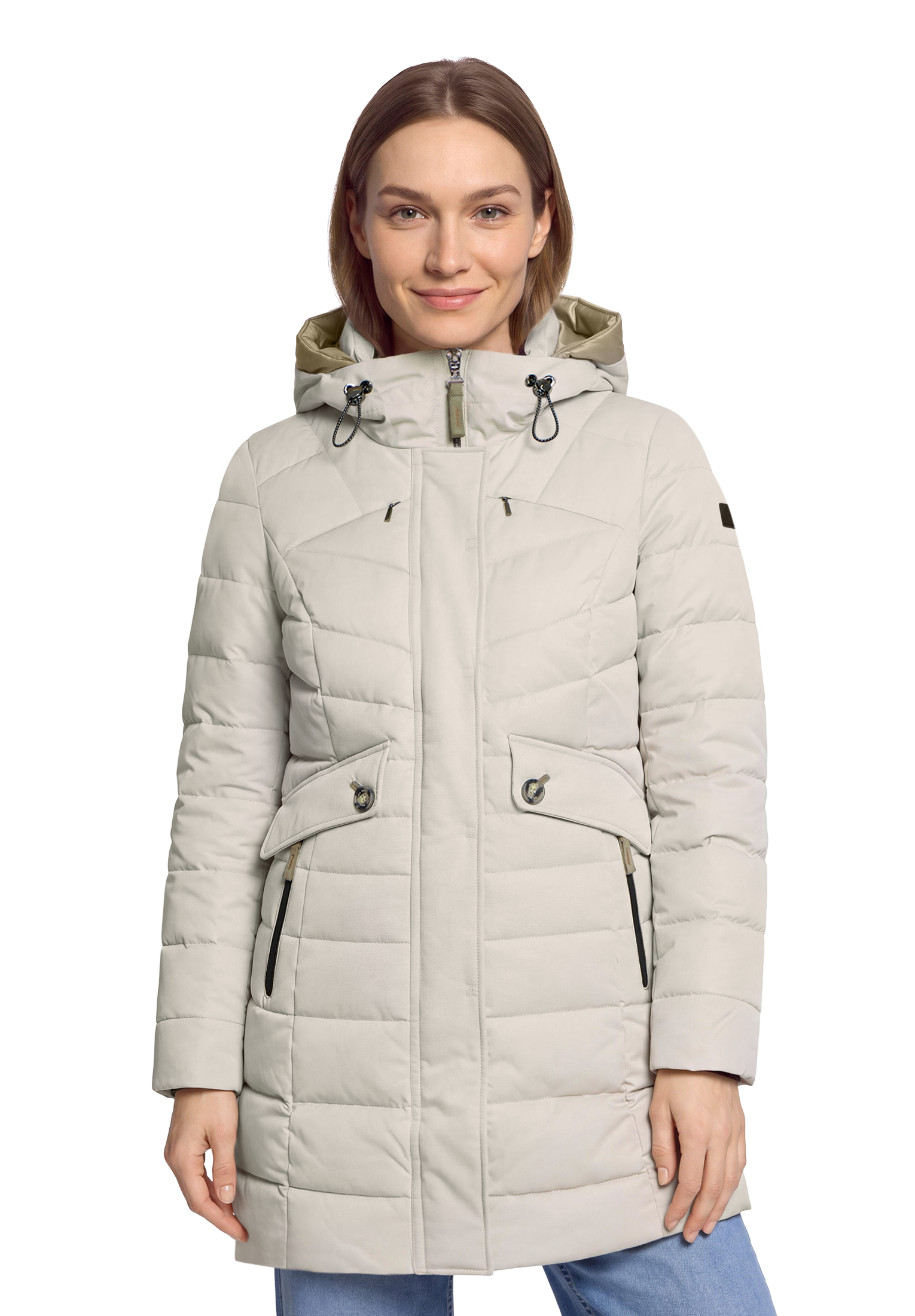 Gil Bret Manteau matelassé Manteau d'hiver avec capuche et matelassage