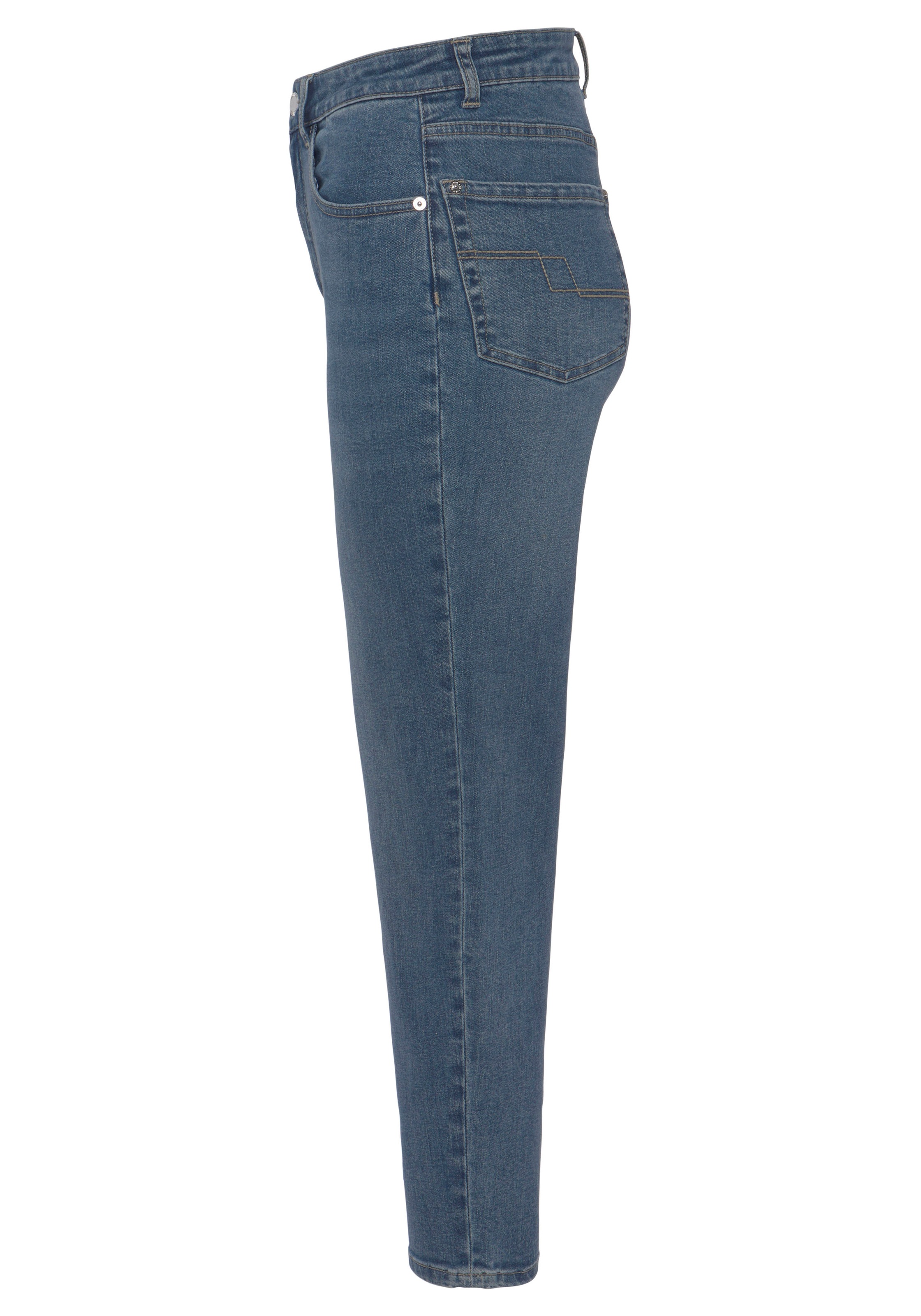 HECHTER PARIS Mom-Jeans, mit dezentem Used-Look