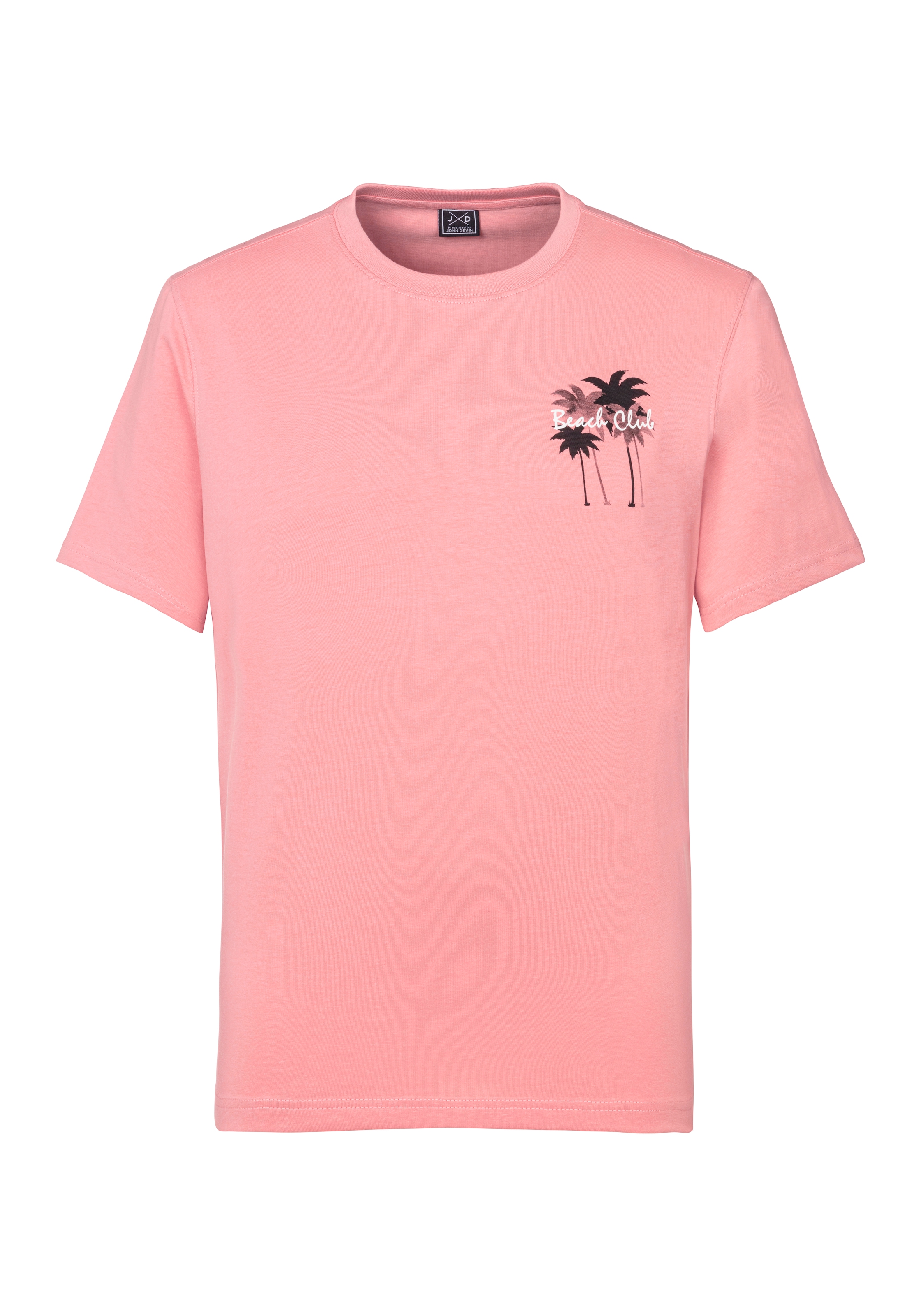 Beachtime T-Shirt »mit grossem Rückenprint«, Regular-Fit, mit Print vorn und hinten