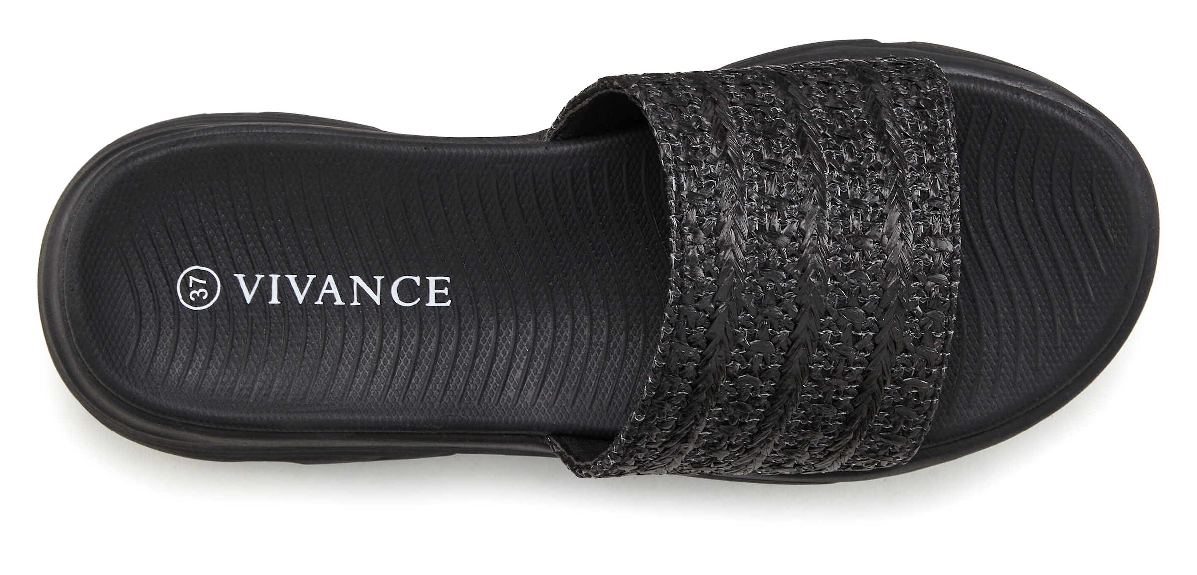 Vivance Pantolette »Mule, Sandale, Sommerschuh, offener Schuh,«  mit modischer Sohle VEGAN