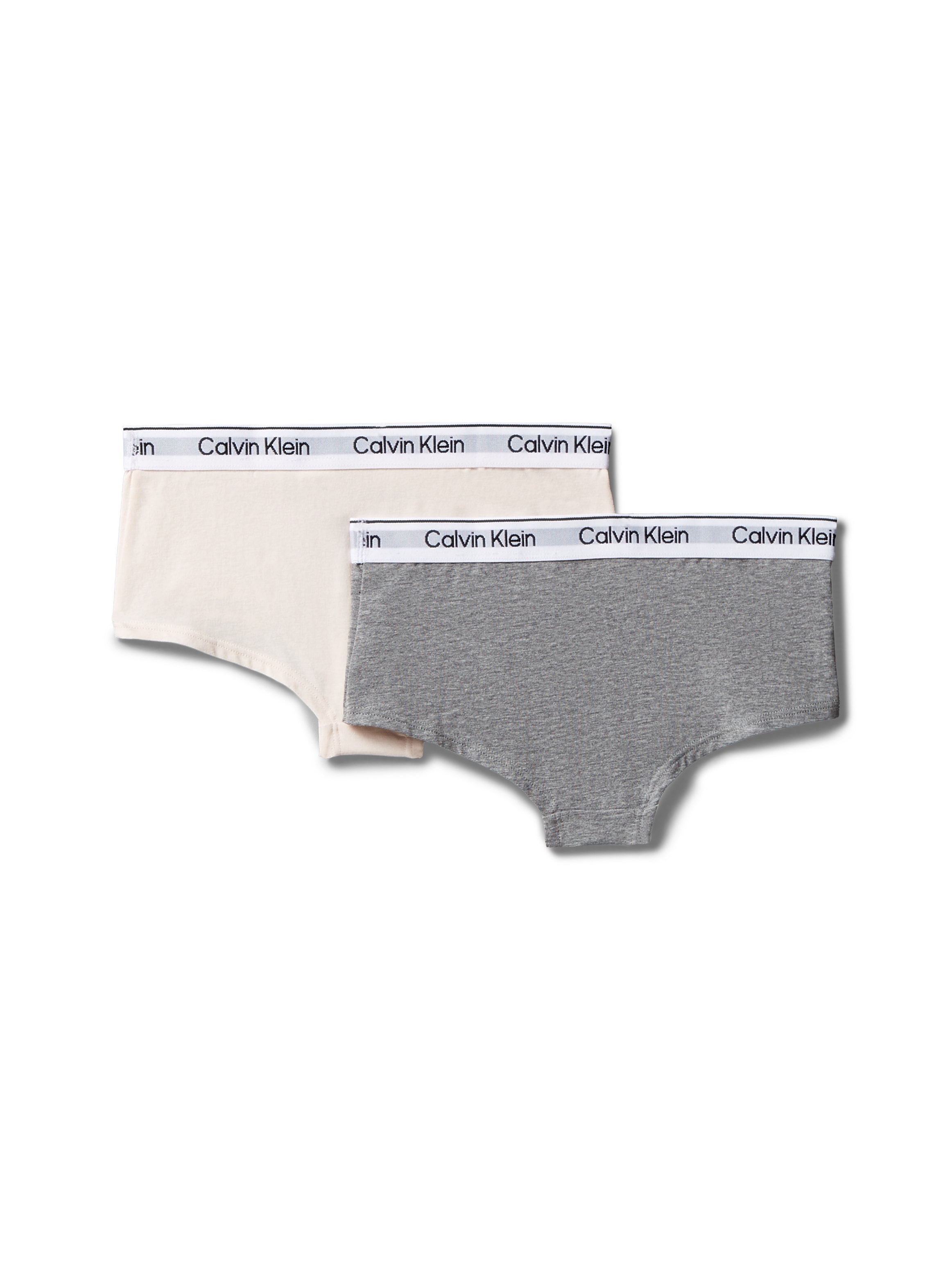 Calvin Klein Underwear Hipster »2PK SHORTY« Packung, 2er-Pack,  Mit Markennamen auf dem Bund, für Kinder