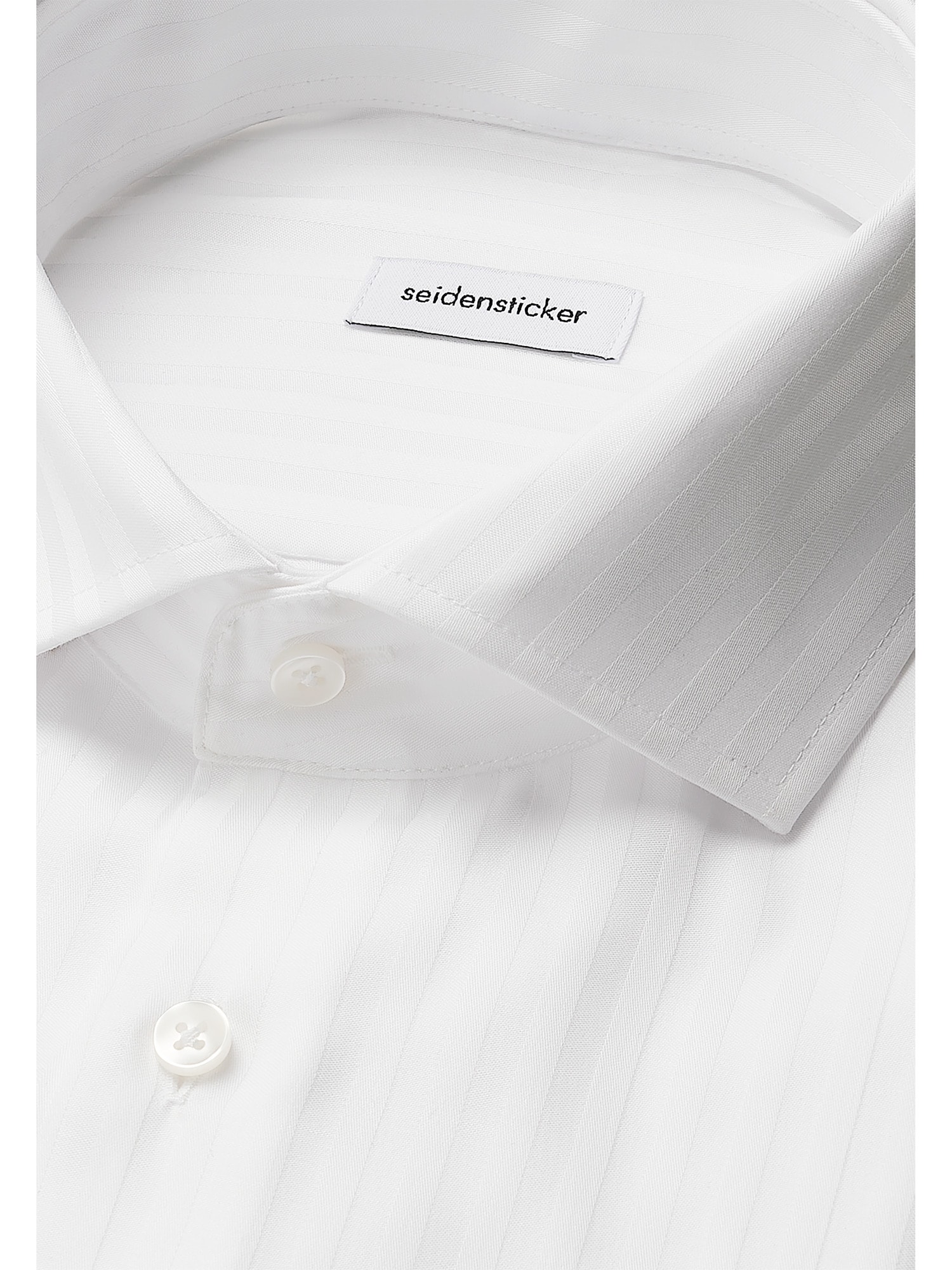 seidensticker Businesshemd »Schwarze Rose« Regular 1/1 Kentkragen Gestreift