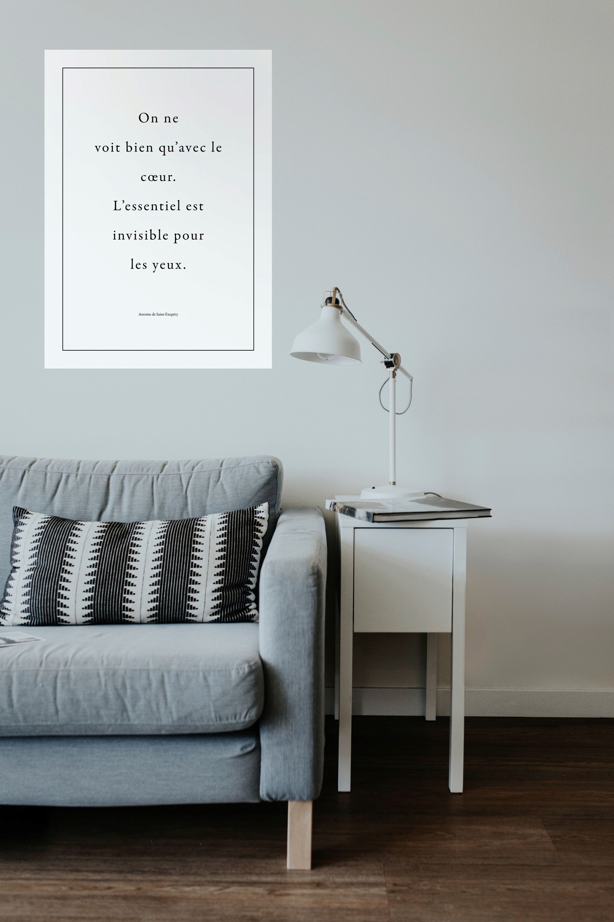 Komar Autocollant mural »Antoine - Grösse 50 x 70 cm« selbstklebend, Wandsticker