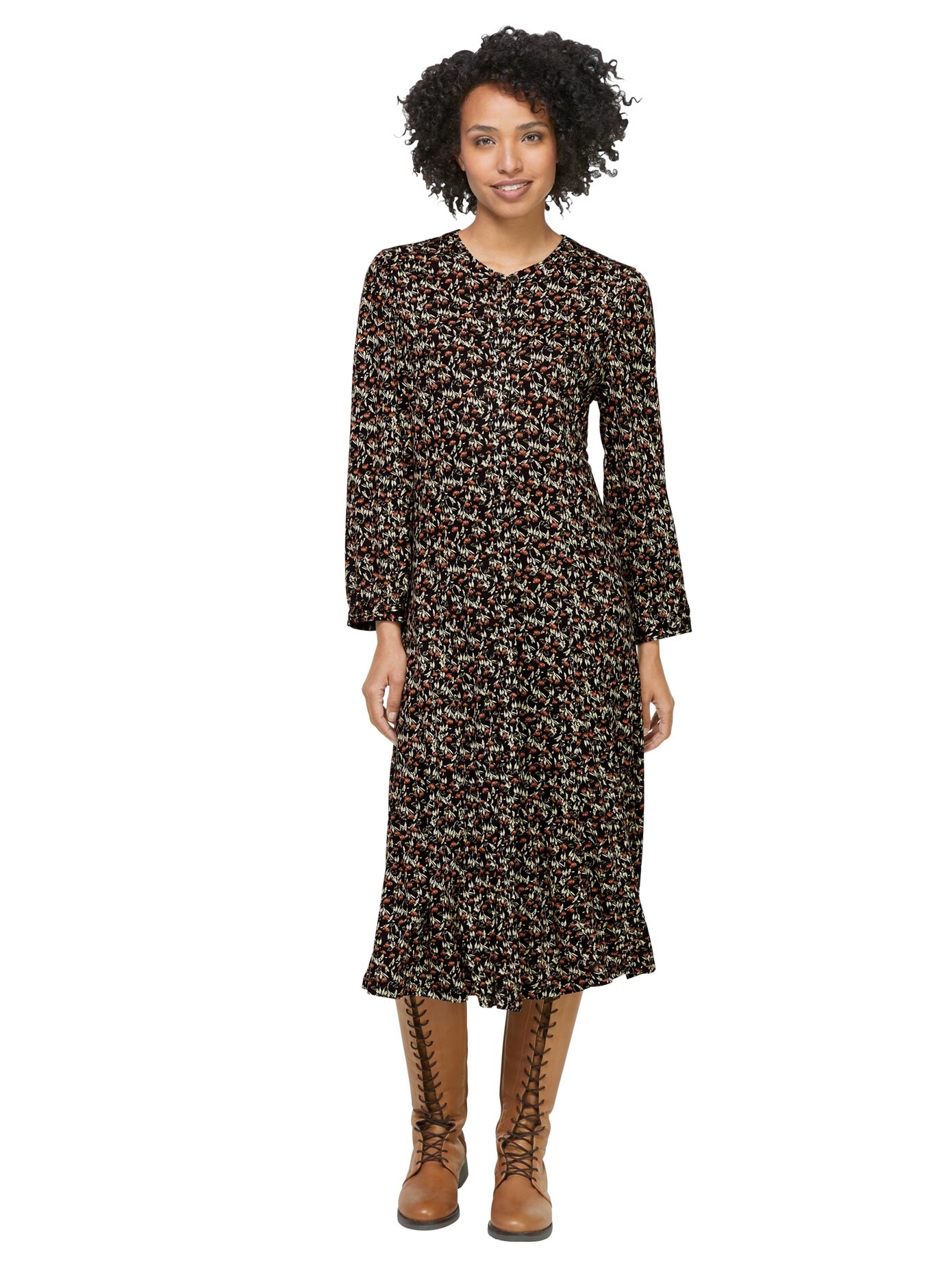 Image of LINEA TESINI by Heine Druckkleid »Jersey-Kleid« bei Ackermann Versand Schweiz