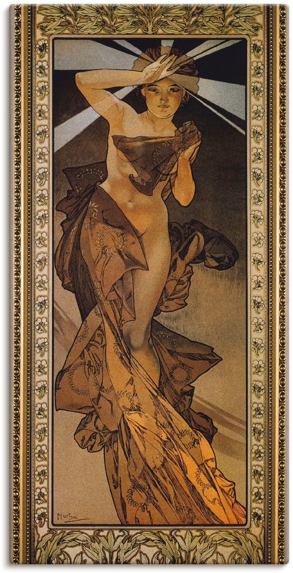 Image of Artland Wandbild »Sterne: Der Morgenstern«, Frau, (1 St.), in vielen Grössen & Produktarten -Leinwandbild, Poster, Wandaufkleber / Wandtattoo auch für Badezimmer geeignet bei Ackermann Versand Schweiz