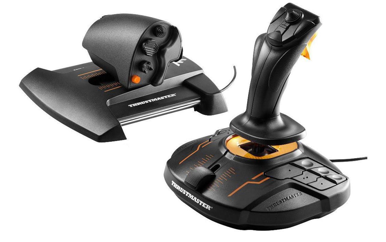 Thrustmaster Joystick »T.16000M FCS Hotas + Dual Throttle«