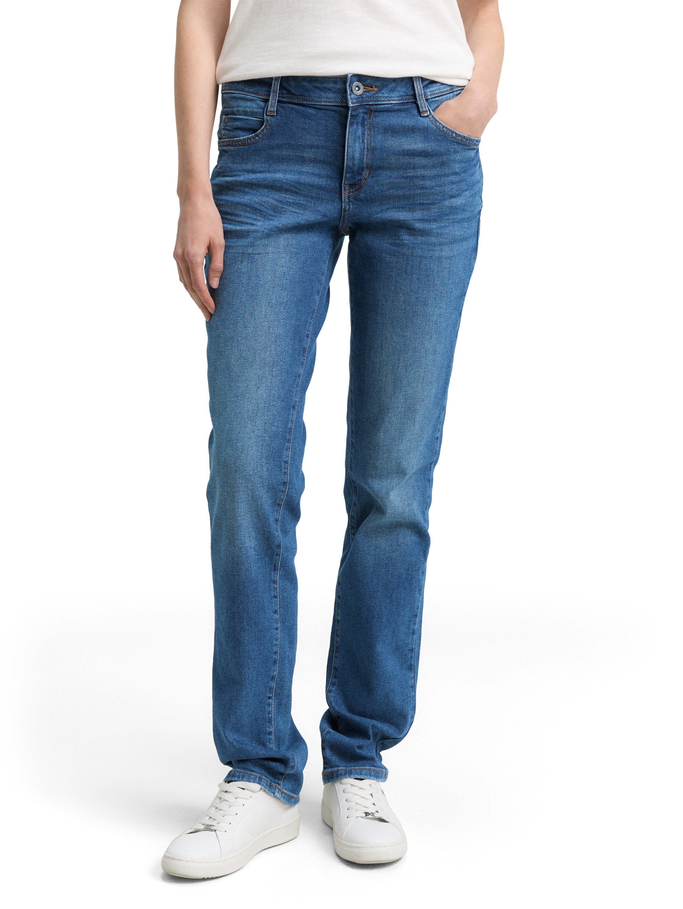 Image of TOM TAILOR Straight-Jeans "LIVA" im Five-Pocket Style