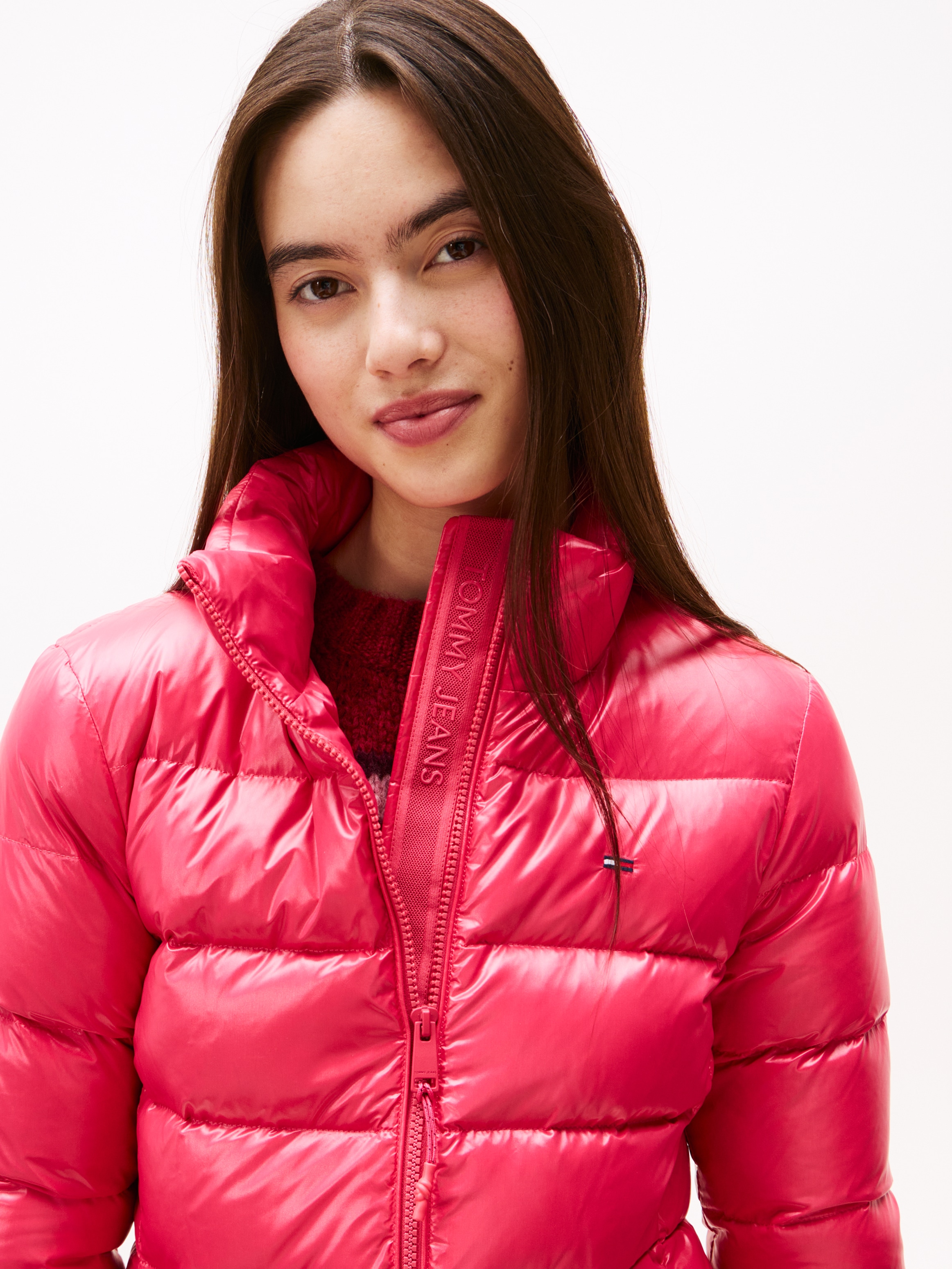 Tommy Jeans Steppjacke »TJW SLIM ZIP PRINT DOWN JACKET«