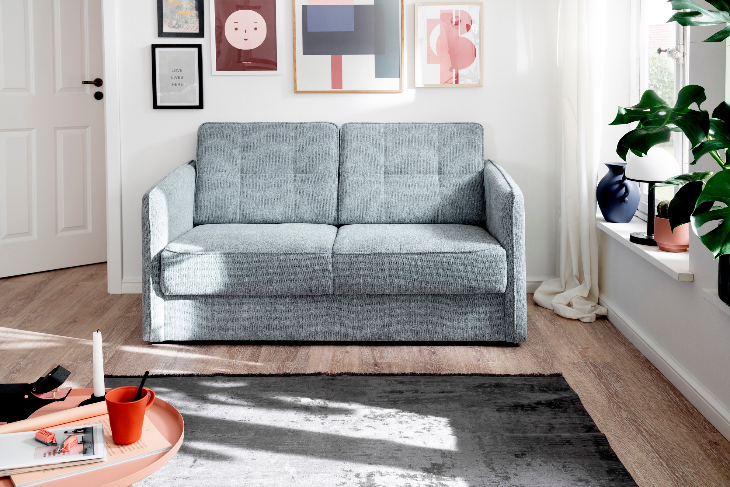 INOSIGN Schlafsofa »Milano«, zwei einzeln ausziehbare Liegefunktionen