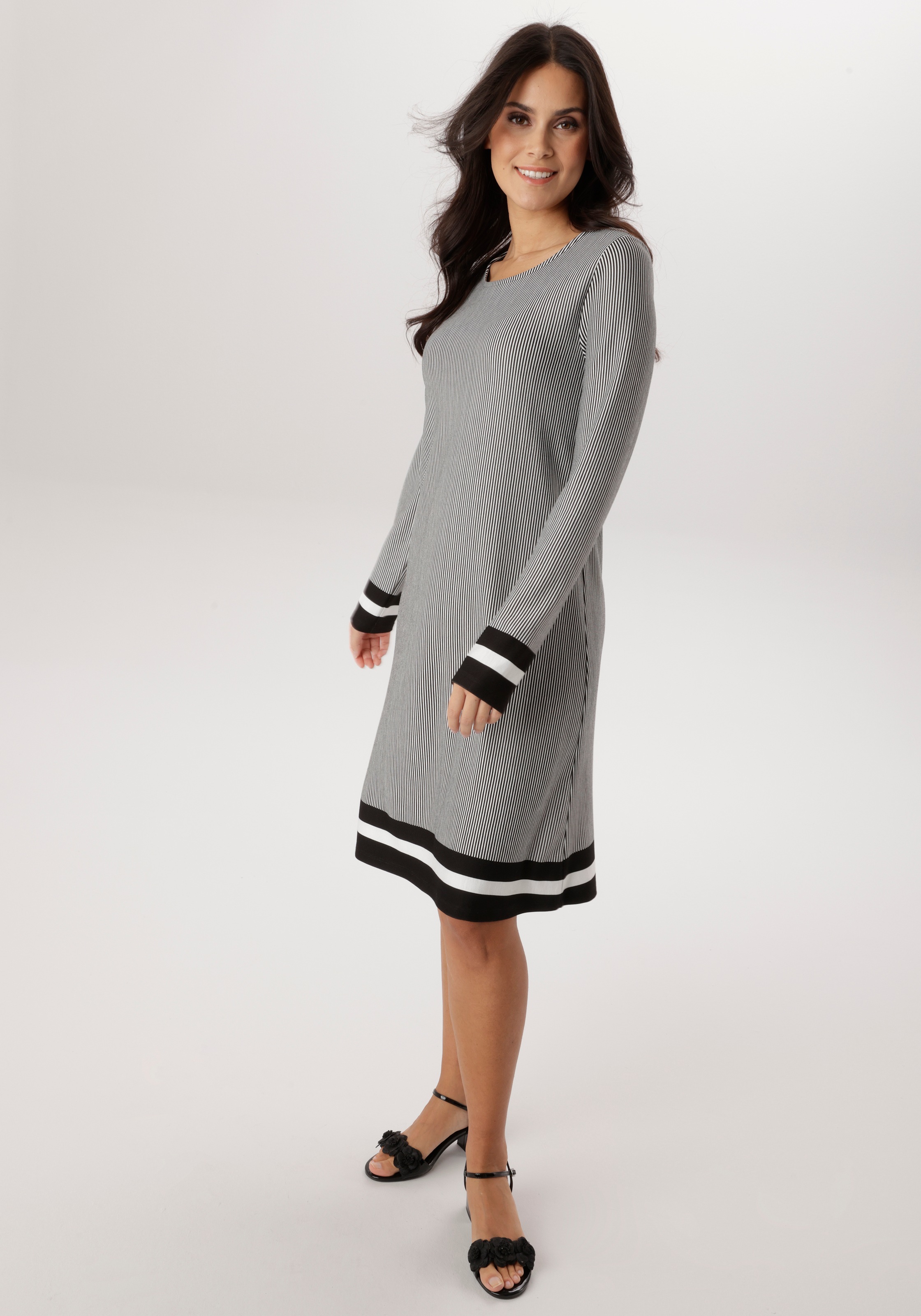 Image of Aniston SELECTED Jerseykleid in leichter A-Linien-Form - NEUE KOLLEKTION