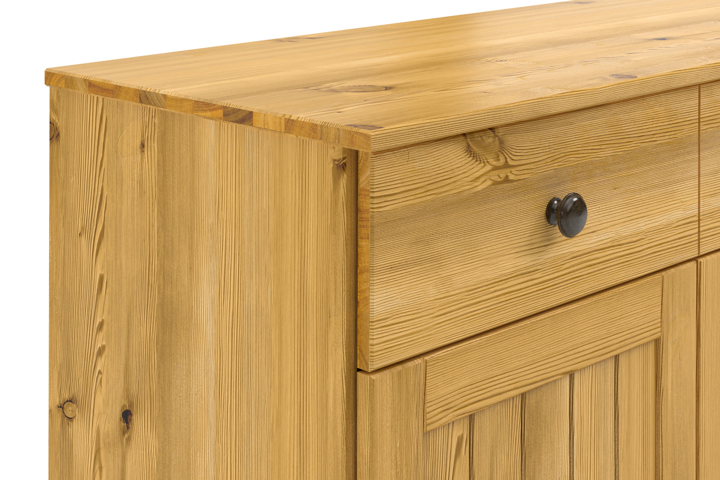 Home affaire Anrichte »Alby2« Mit 3 Türen, 3 Schubkästen und Metallgriffe, Breite 125 cm