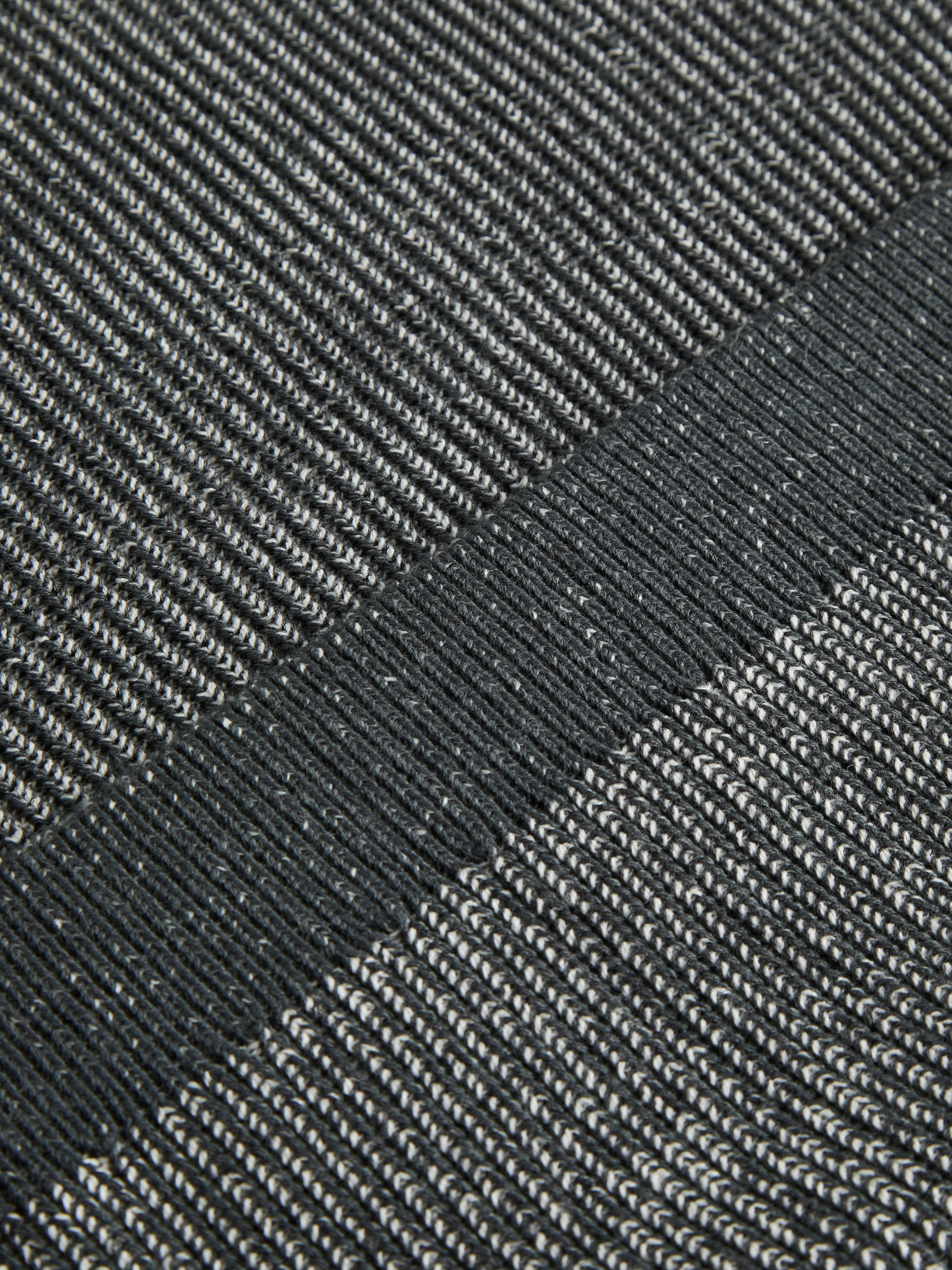 Jack & Jones Pull à col rond »JJCLEVELAND KNIT CREW NECK« Materialmix, normal geschnitten