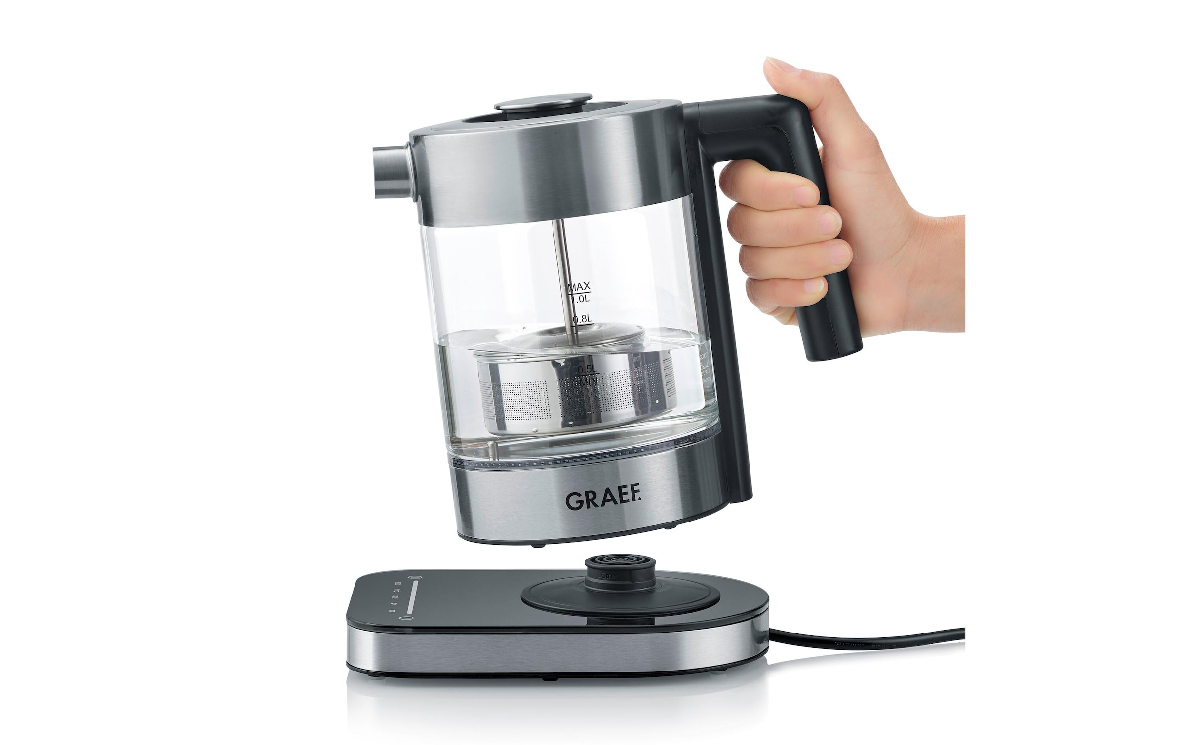 Graef Wasserkocher »WK 350 1 l Ede«, 1 l, 2200 W