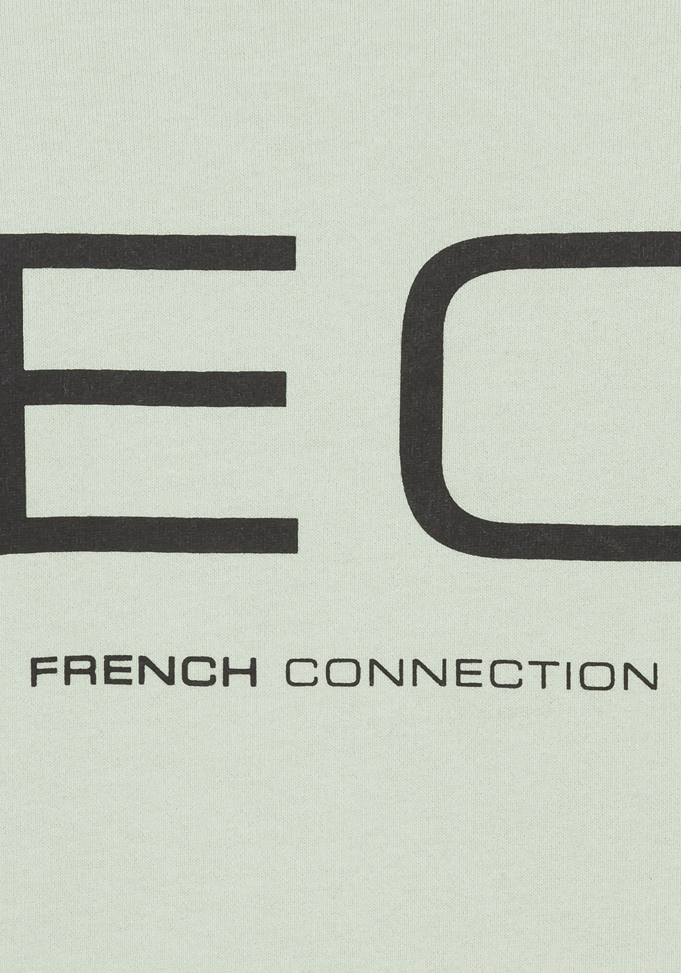 French Connection Sweatshirt, mit grossem Logodruck auf dem Rücken
