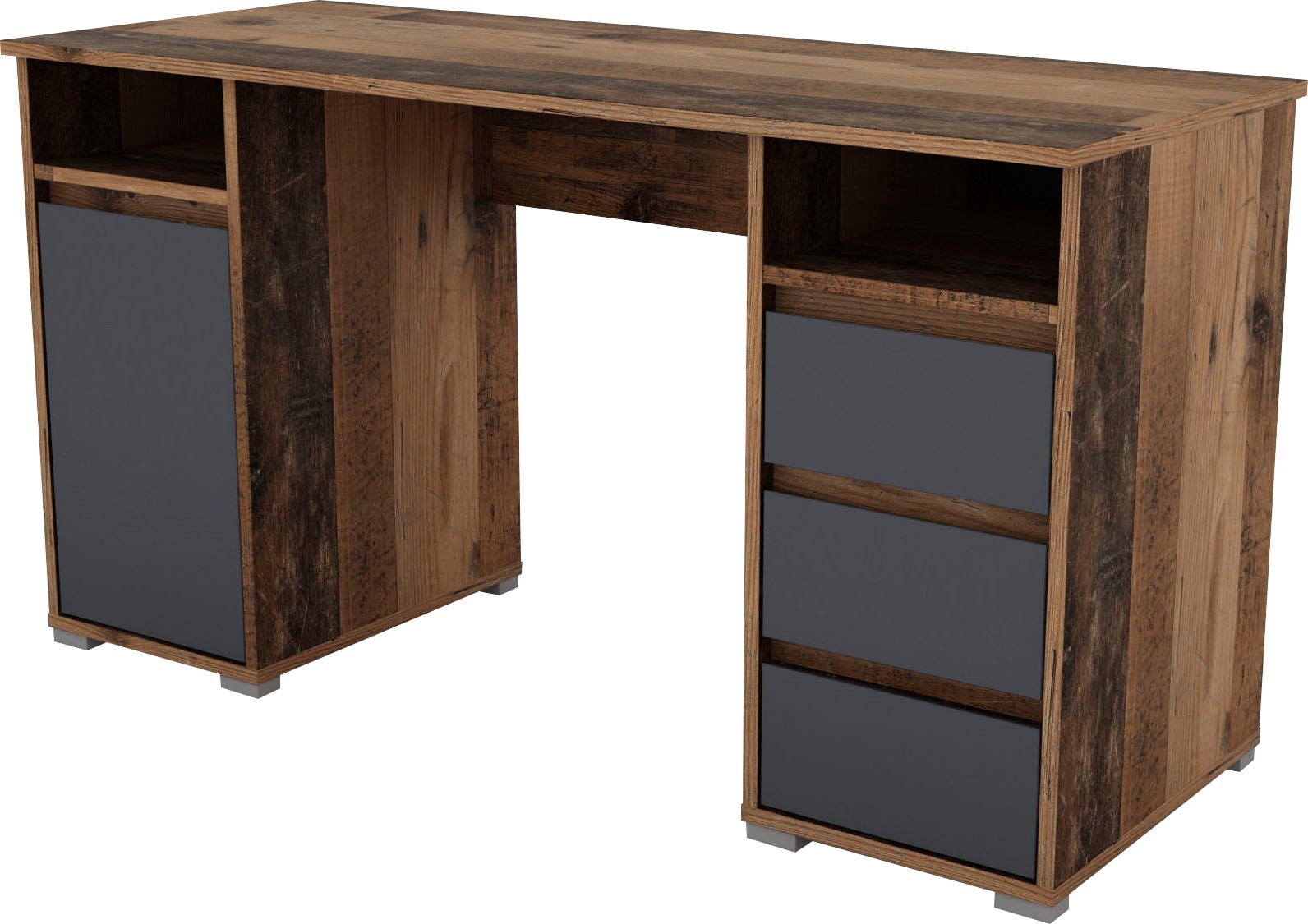 byLIVING Schreibtisch »Lobo«, Breite 138 cm, Computertisch mit Schubladen, im modernen Design