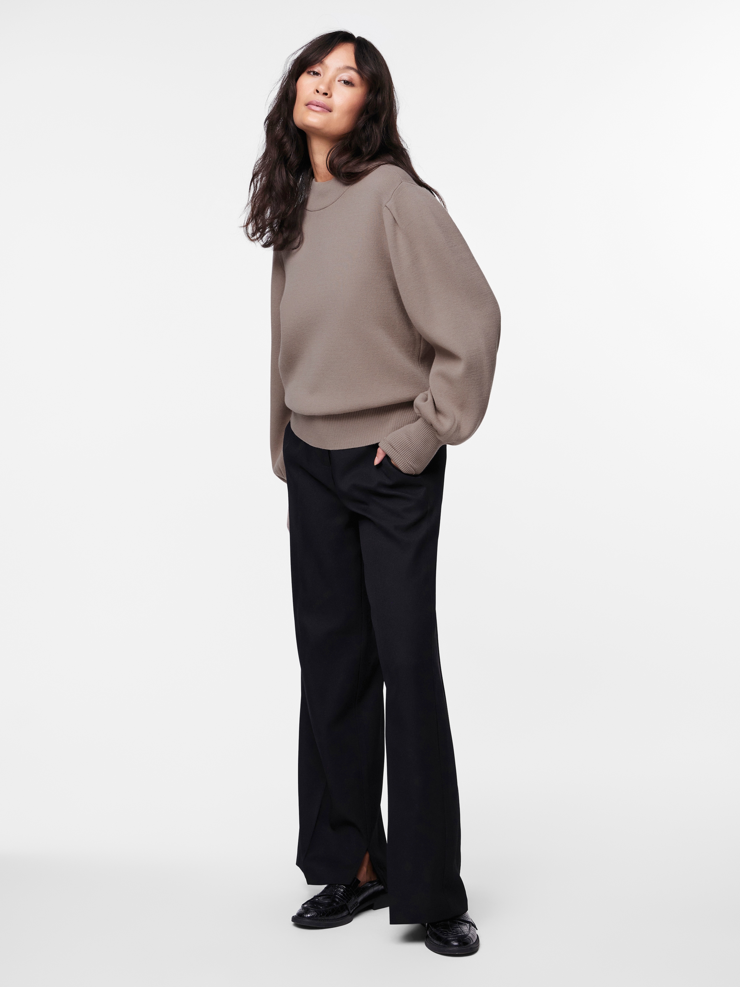 Y.A.S Pull en tricot »YASFONNY LS KNIT PULLOVER S. NOOS«